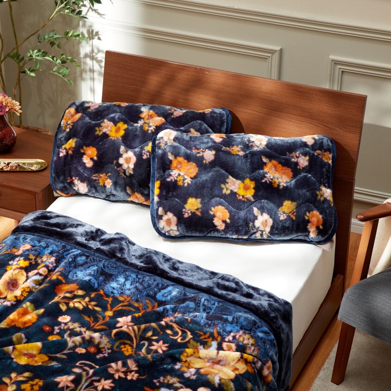 モリリン 凄暖 ふっくらやわらか 贅沢枕パッド同色２枚組