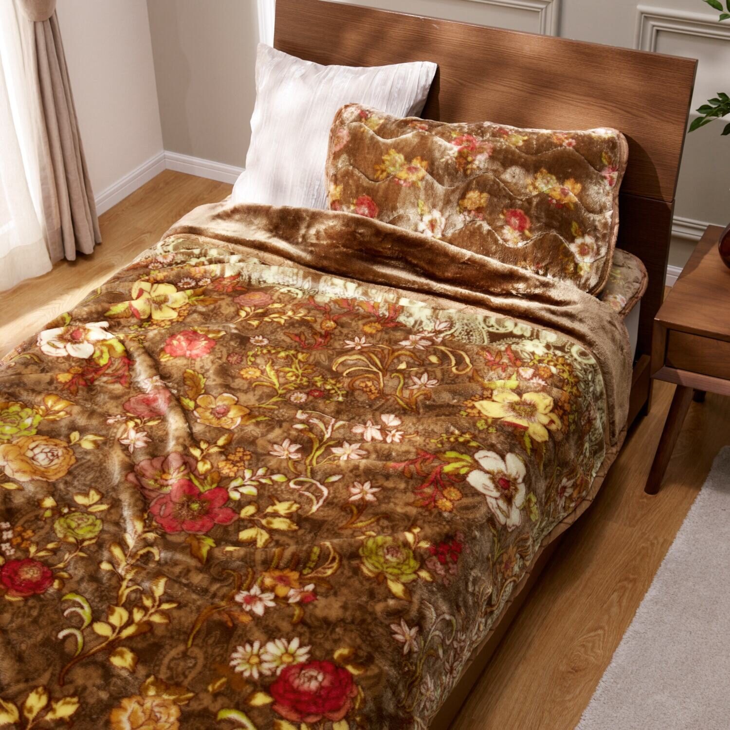 モリリン 凄暖 ふっくらやわらか 贅沢枕パッド同色２枚組