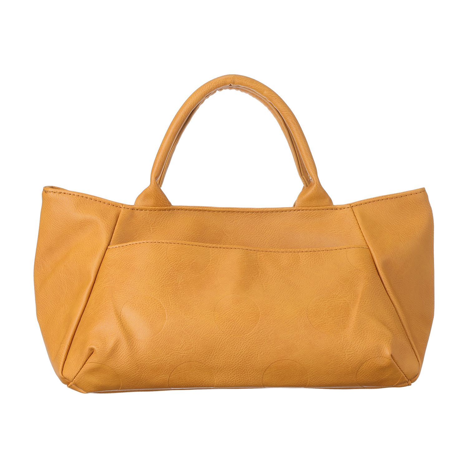 ラフィール ドット型押し ハンドバッグ