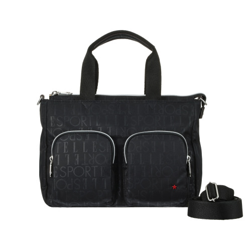 ELLE SPORT 軽量 はっ水 ヒートエンボスナイロン 2ウェイトートバッグ ELLE SPORT 軽量 はっ水 ヒートエンボスナイロン 2ウェイトートバッグ