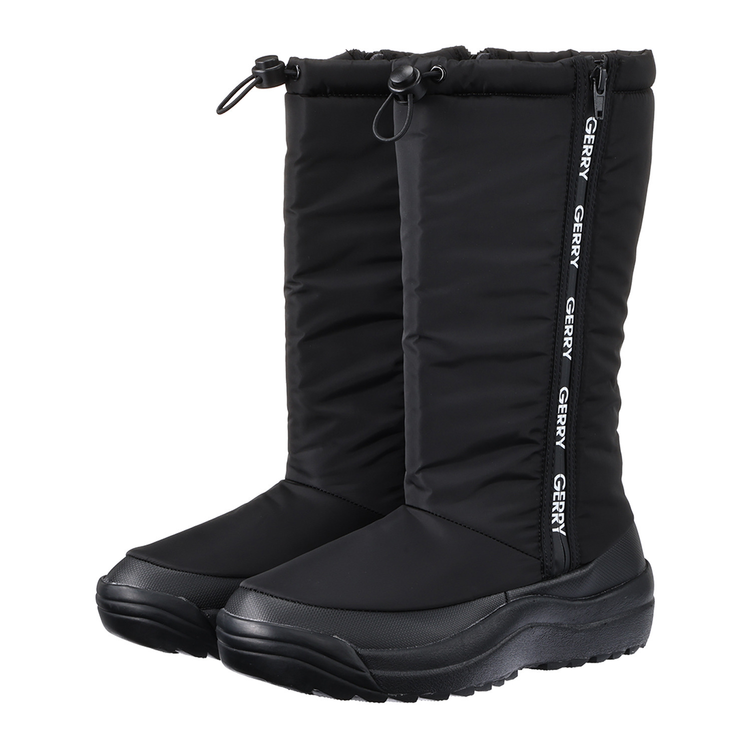 ＧＥＲＲＹ 防水・はっ水 Ｗファスナーになった！ スパイク付ロングブーツ