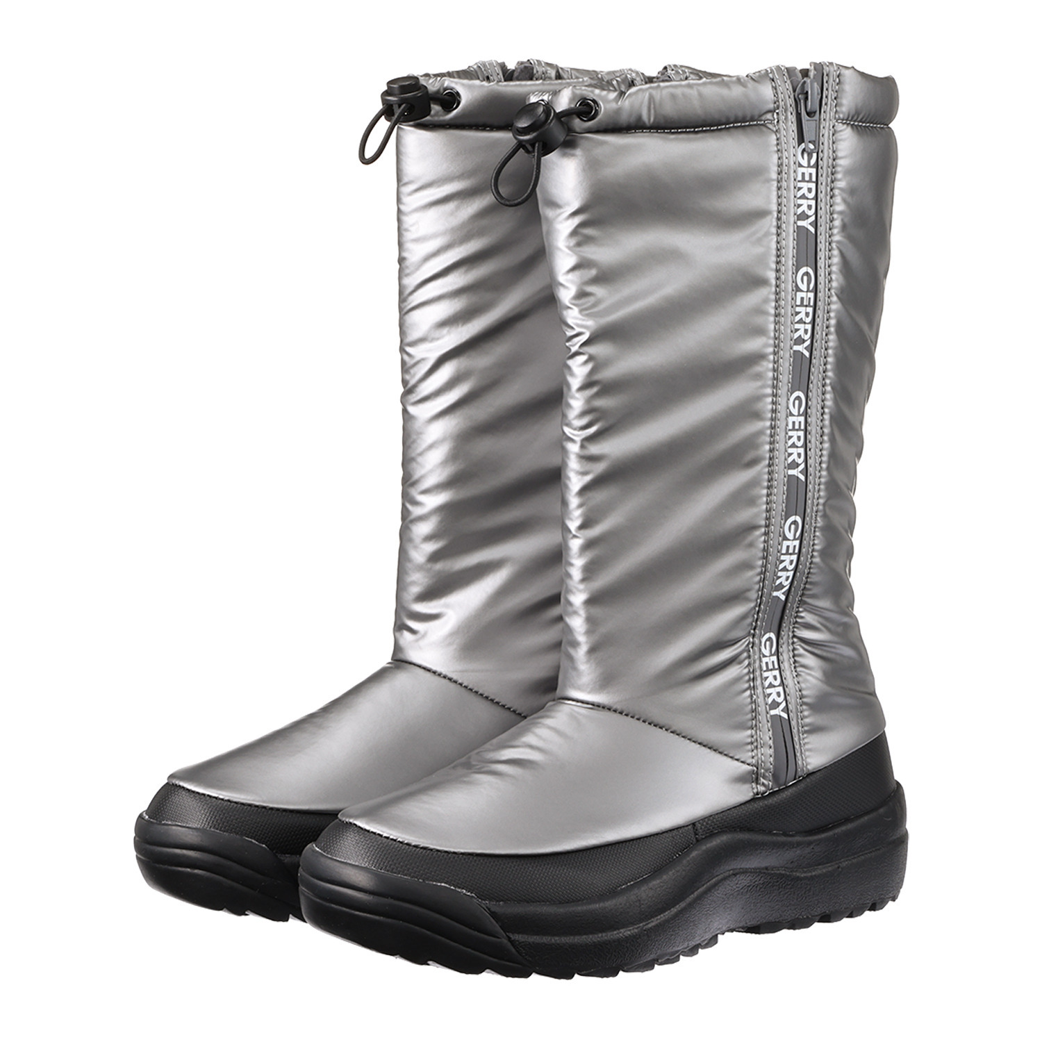 ＧＥＲＲＹ 防水・はっ水 Ｗファスナーになった！ スパイク付ロングブーツ