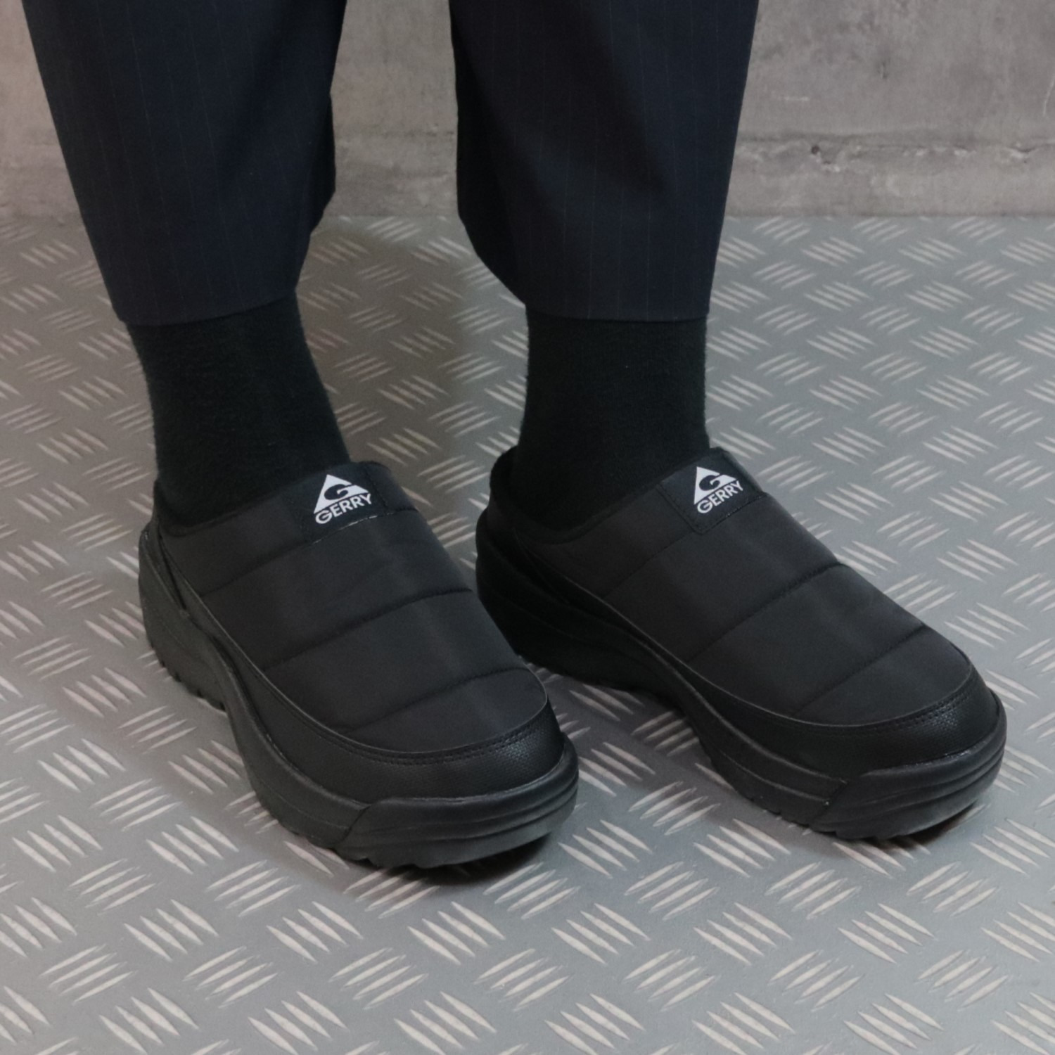 ＧＥＲＲＹ 防水・はっ水 軽量ミュールスリッポン