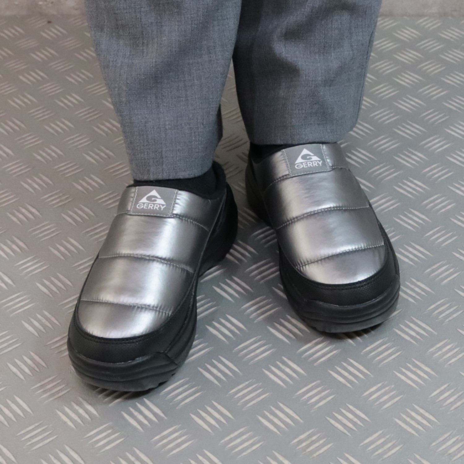 ＧＥＲＲＹ 防水・はっ水 軽量ミュールスリッポン