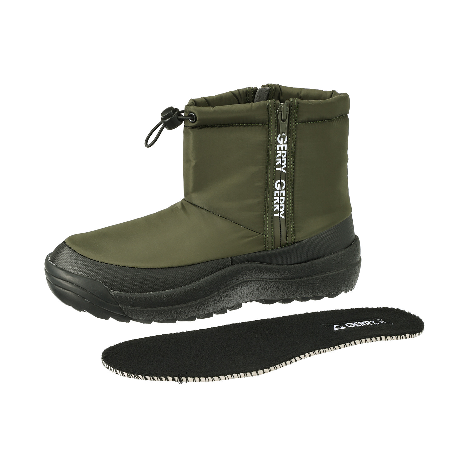 ＧＥＲＲＹ 防水・はっ水 Ｗファスナーになった！ スパイク付ショートブーツ ＜メンズ＞