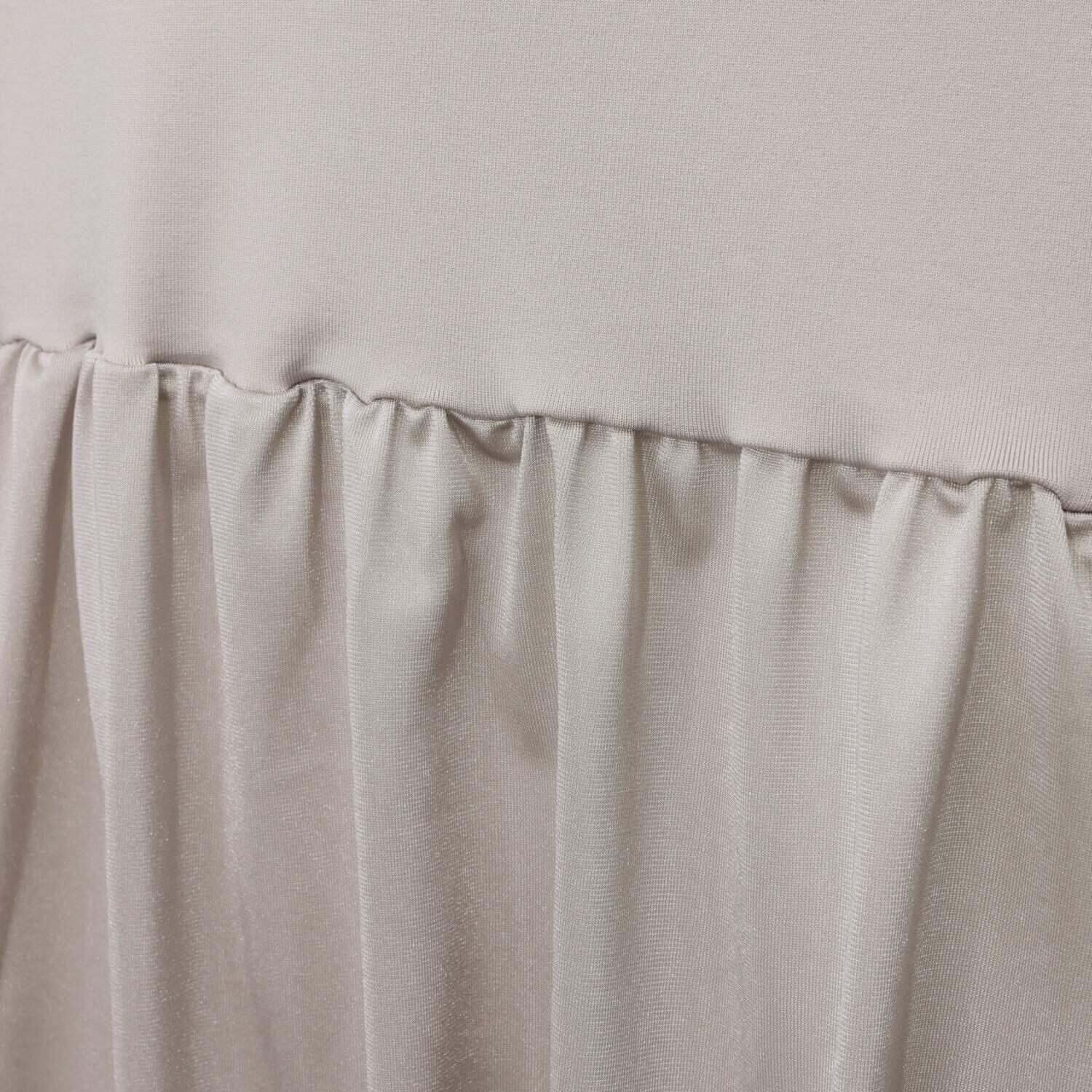 ヘ・エラ 抗菌防臭 あったか裏起毛 九分袖インナーワンピース ２色セット