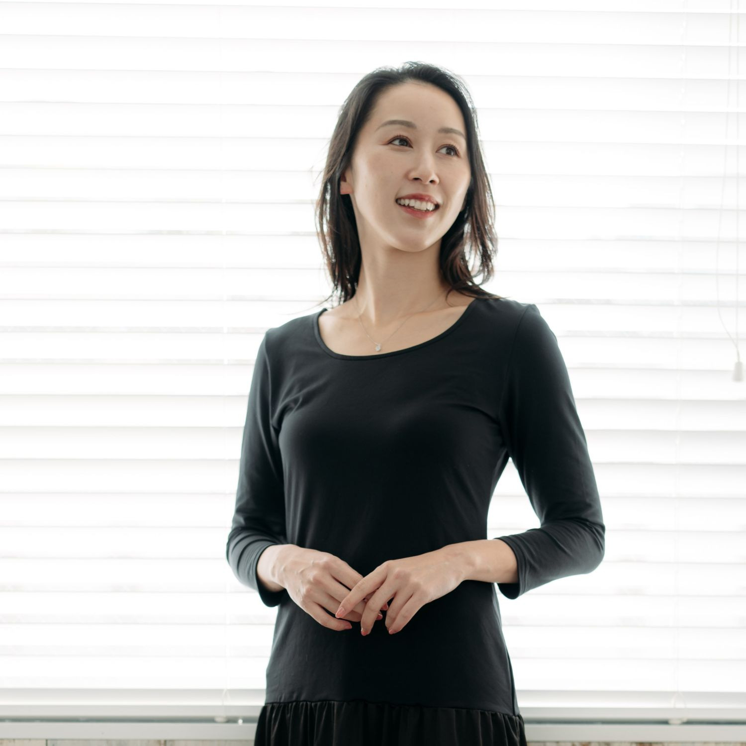 ヘ・エラ 抗菌防臭 あったか裏起毛 九分袖インナーワンピース ２色セット