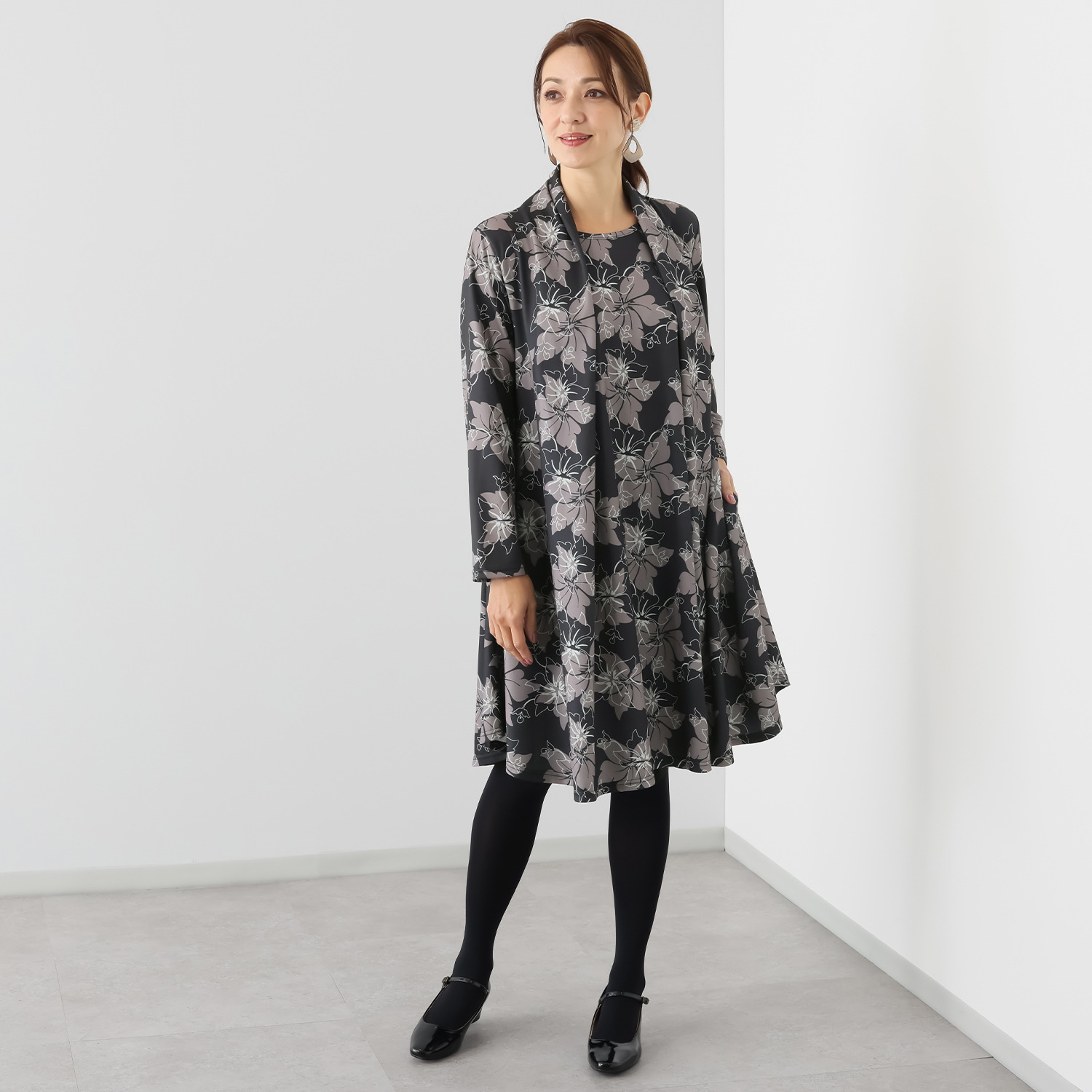 コースタルドライブ フェイクレイヤード イレヘム ワンピース