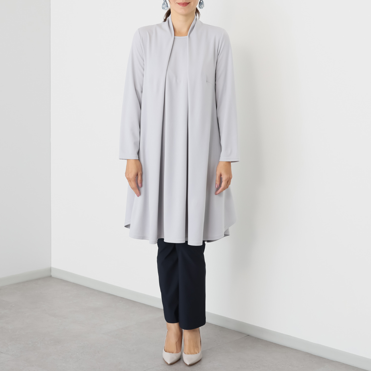 コースタルドライブ フェイクレイヤード イレヘム ワンピース