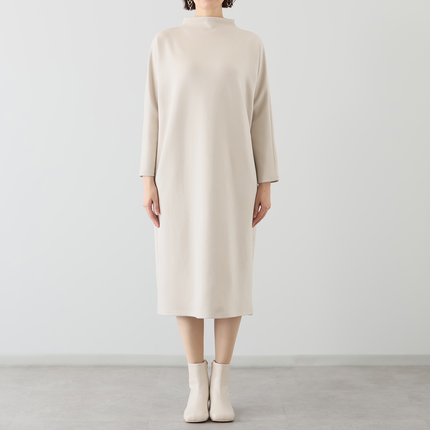 オトナノクラシ ダンボールニットの モモンガ風ワンピース