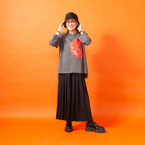 ミニマライズプラス 格好良く揺れ動く フロントプリーツパンツ ミニマライズプラス 格好良く揺れ動く フロントプリーツパンツ