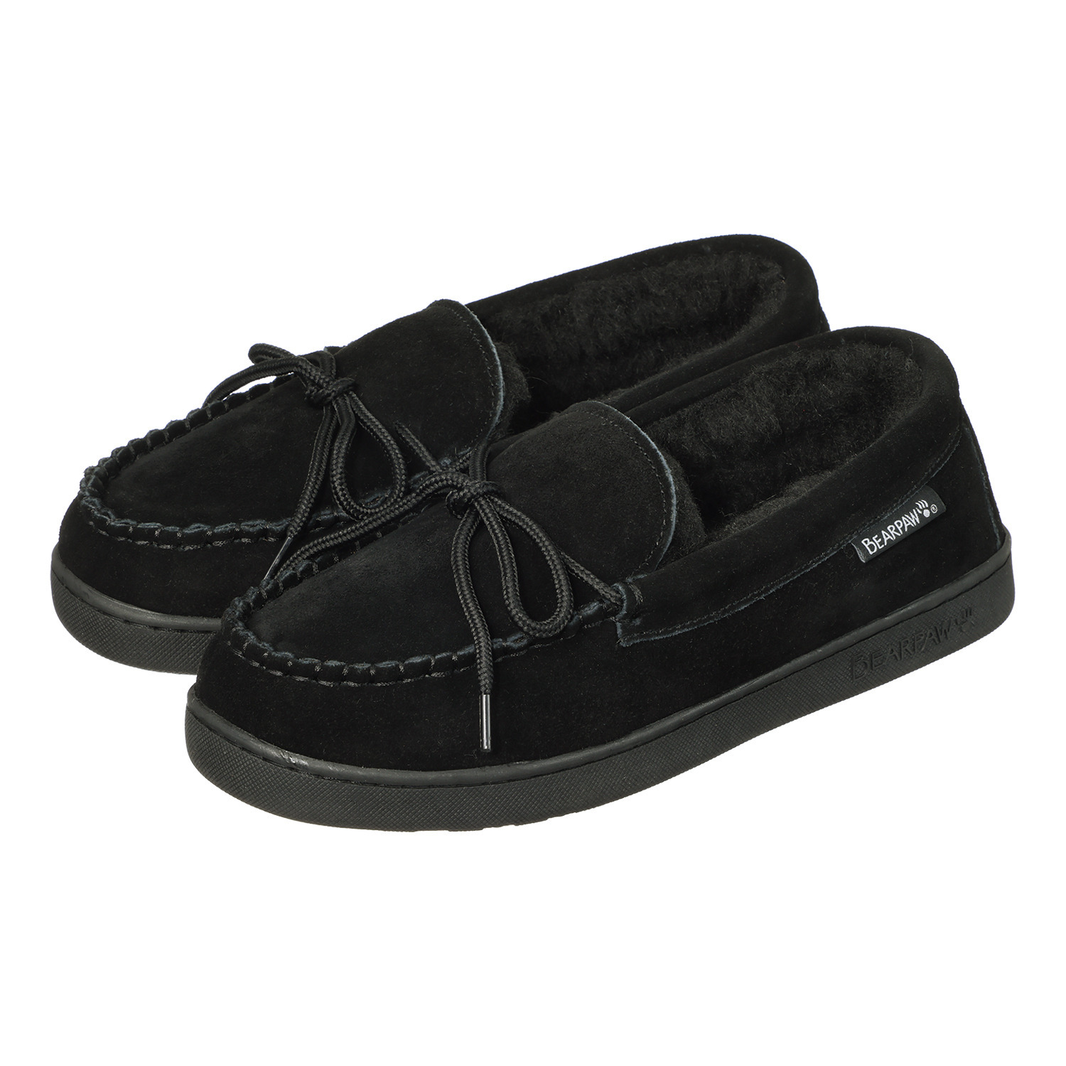 ベアパウ はっ水牛革スエード ムートン調シューズ “ベアパウキャロライン”