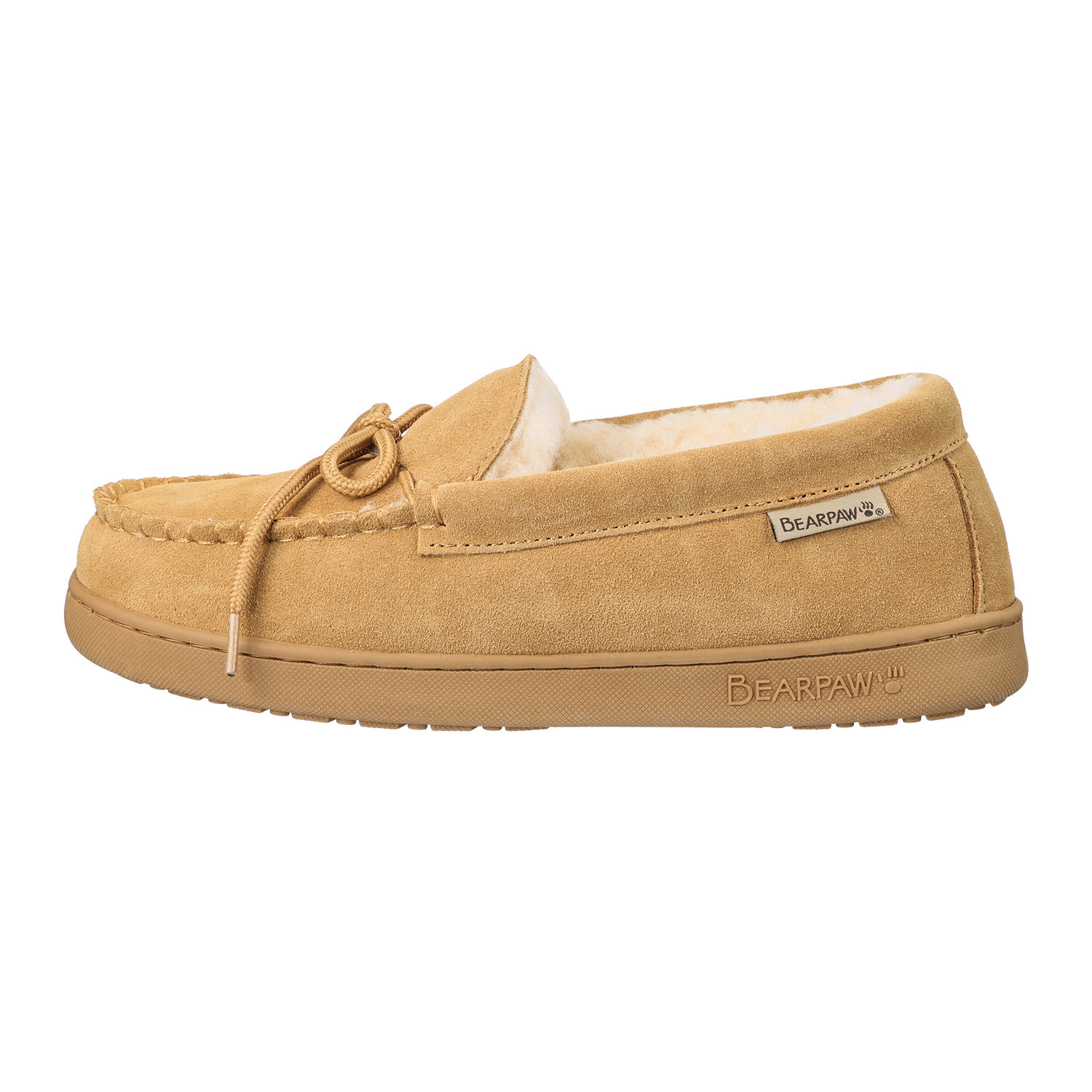 ベアパウ はっ水牛革スエード ムートン調シューズ “ベアパウキャロライン”