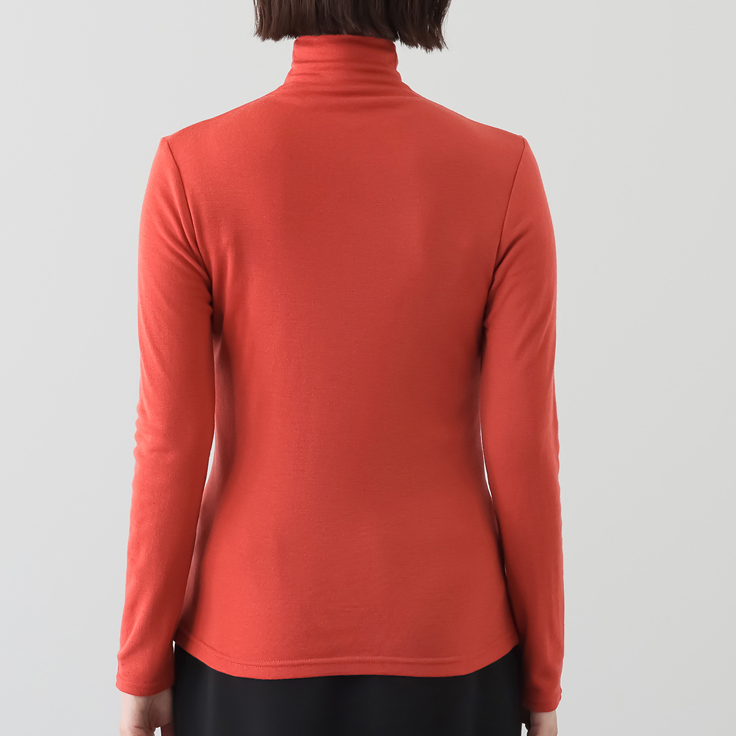 天使の綿シフォン お家で洗える！ ウールプラス プルオーバー