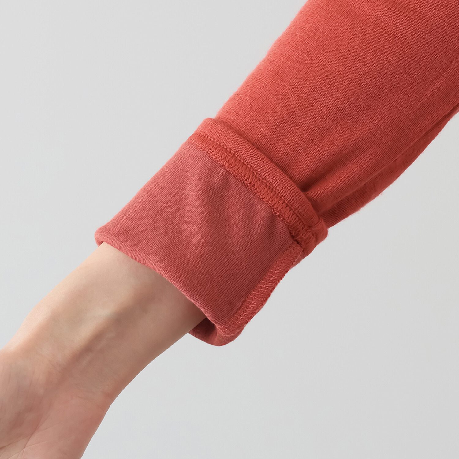 天使の綿シフォン お家で洗える！ ウールプラス プルオーバー