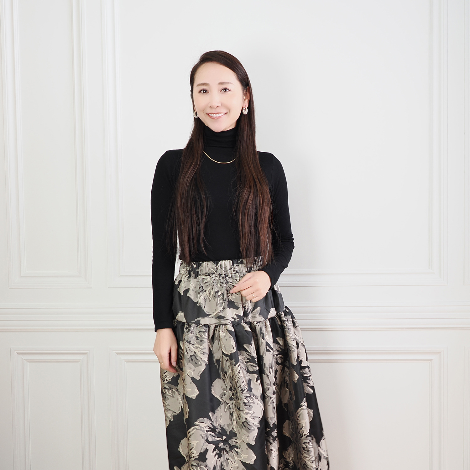 天使の綿シフォン お家で洗える！ ウールプラス プルオーバー