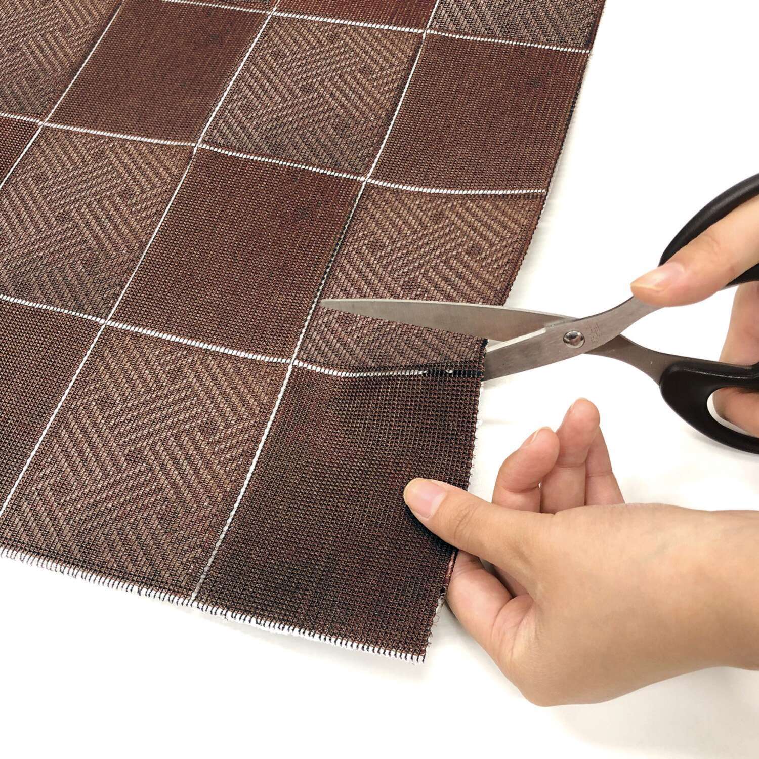 簡単設置 冷暖房の省エネ対策にも ハサミでカットできる 間仕切り断熱 アコーディオンのれん 同色２枚セット