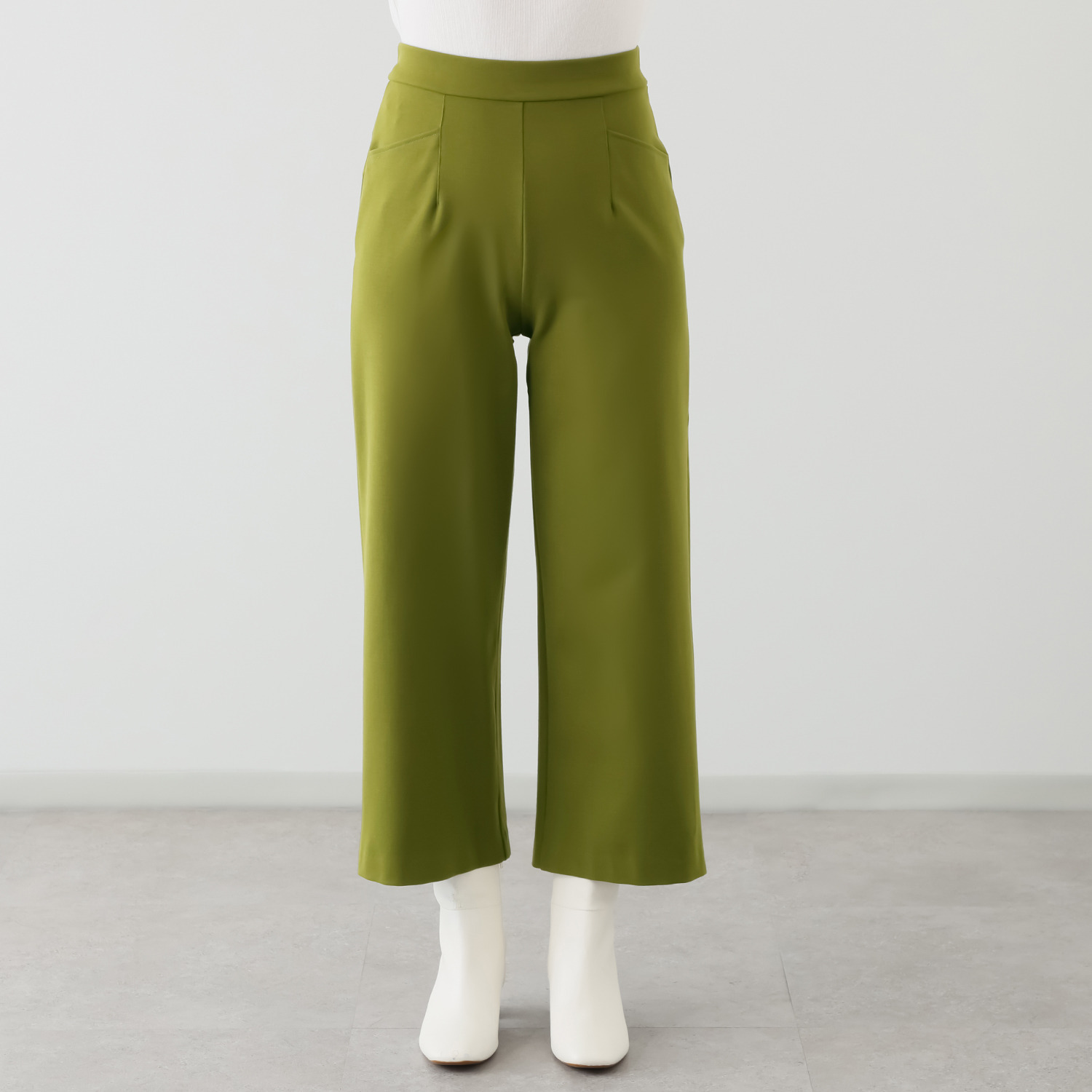 上質ごこち 吸湿発熱 プレミアム雅山（Ｒ） ワイドパンツ ＜股下６２ｃｍ＞