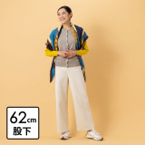 上質ごこち 吸湿発熱 プレミアム雅山（Ｒ） ワイドパンツ ＜股下６２ｃｍ＞
