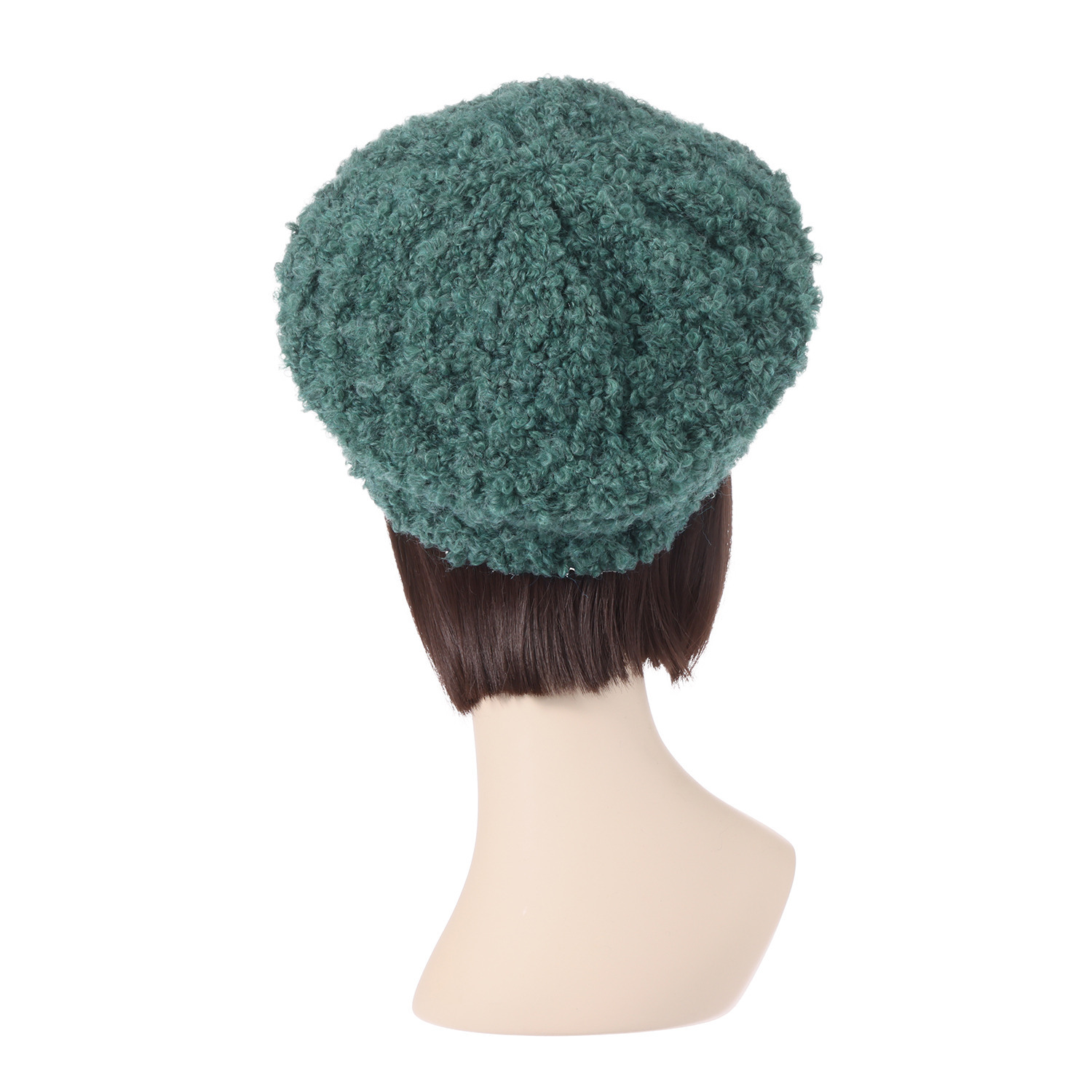 ジョナータ イタリア製 ブークレ ニットキャップ