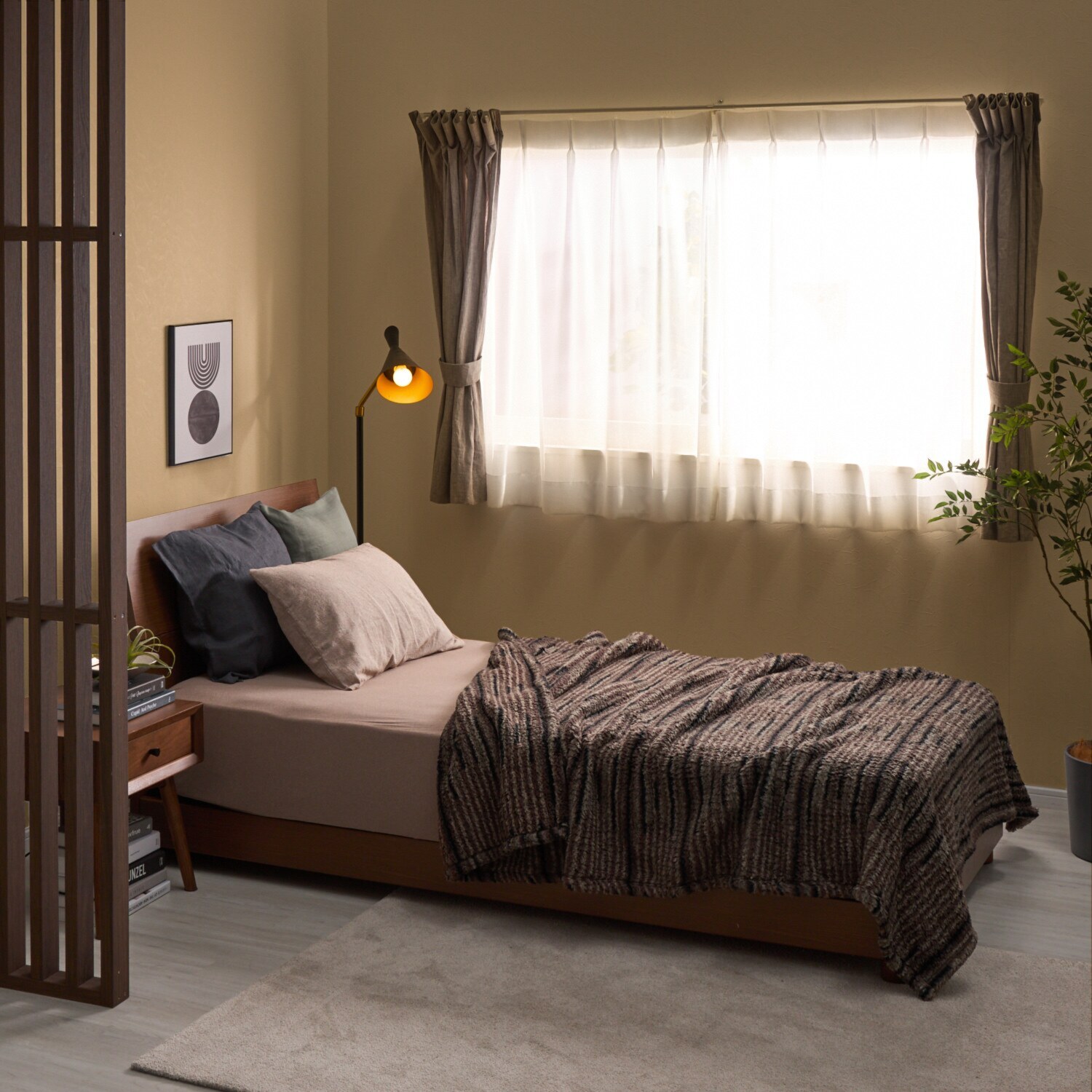 ｎｉｓｈｉｋａｗａ 軽くてふわふわ！ 抗菌・消臭・蓄熱 もこもふブランケット ＜ダブル＞