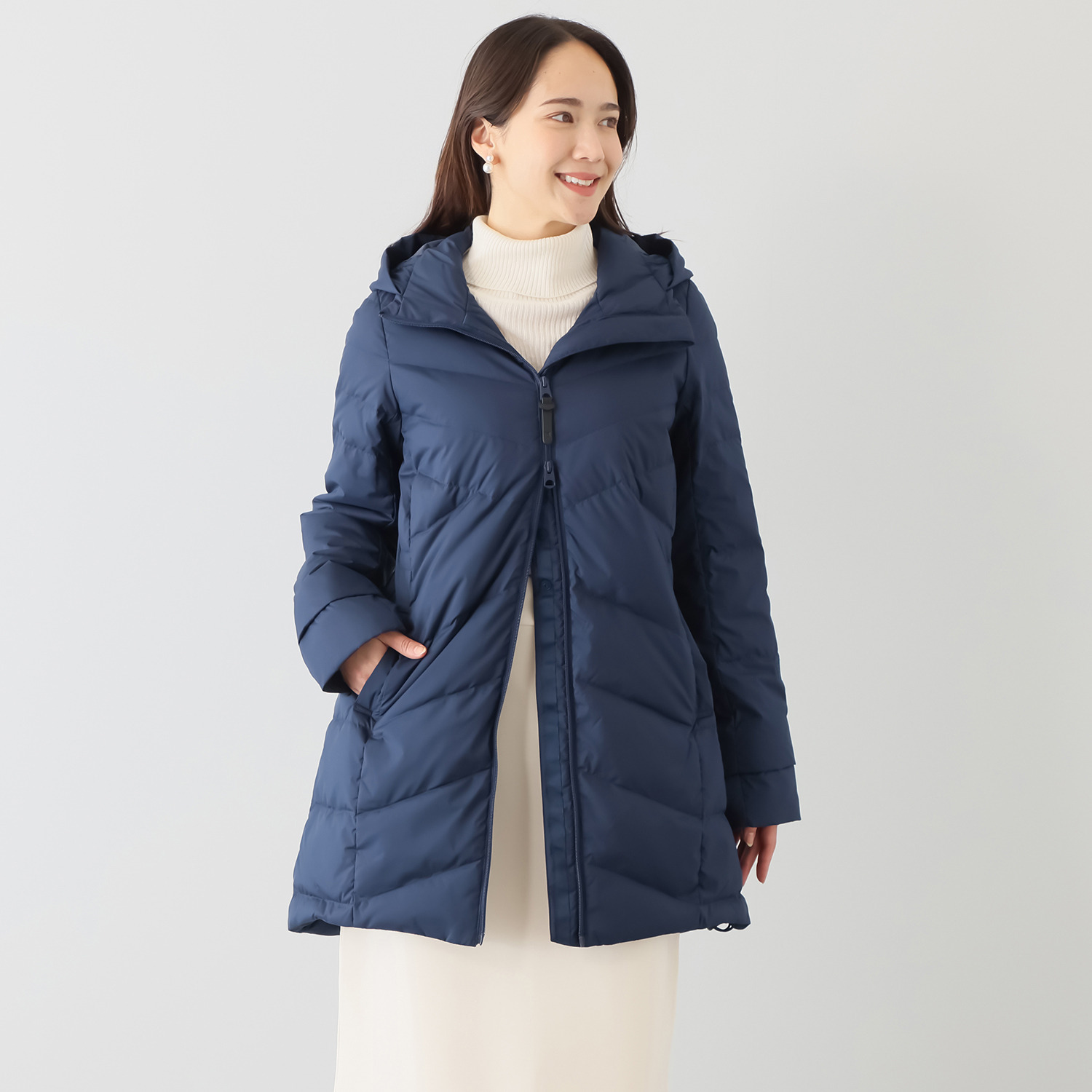 フィラ はっ水・防風 柔らかくしなやかな着心地 スペシャルダウンコート