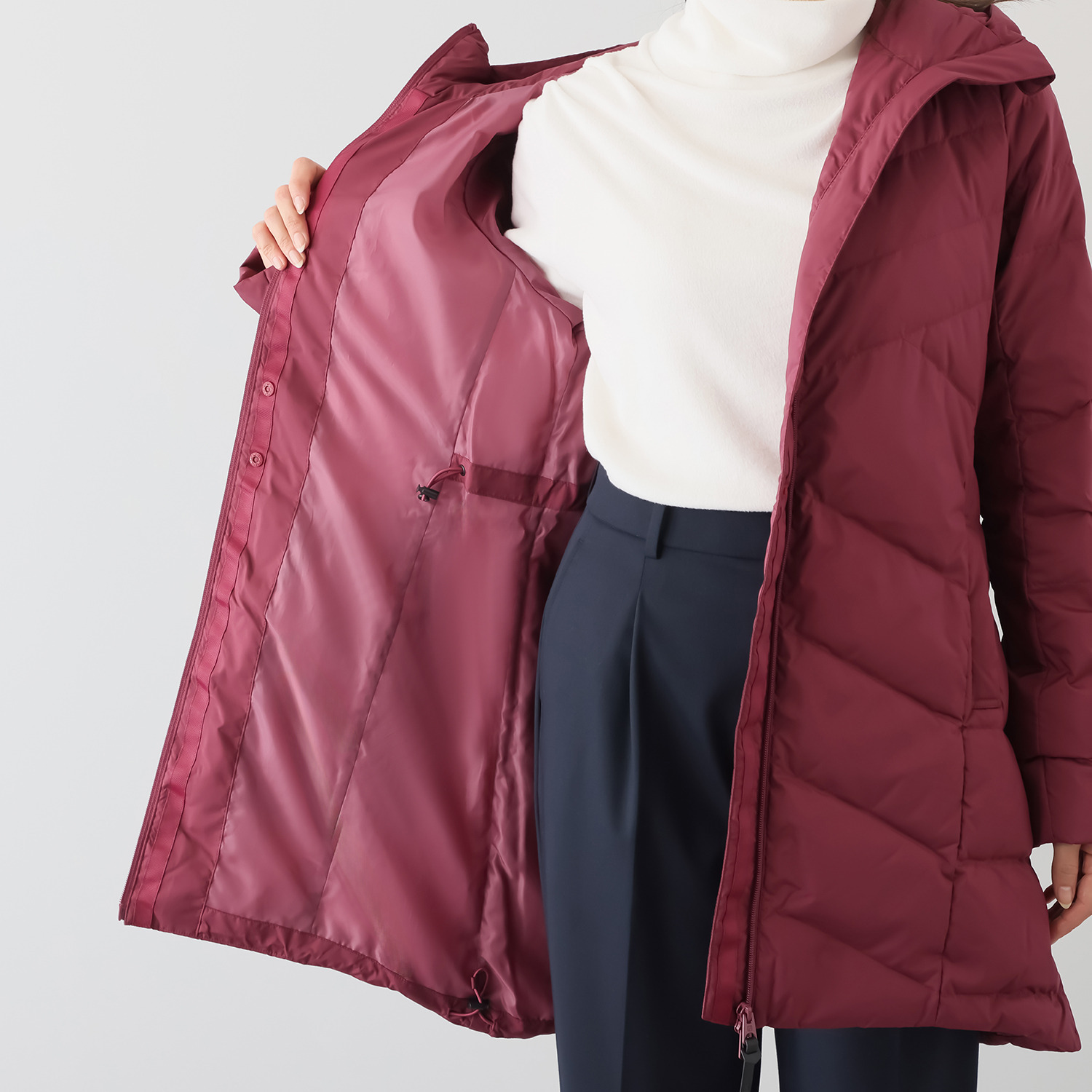 フィラ はっ水・防風 柔らかくしなやかな着心地 スペシャルダウンコート