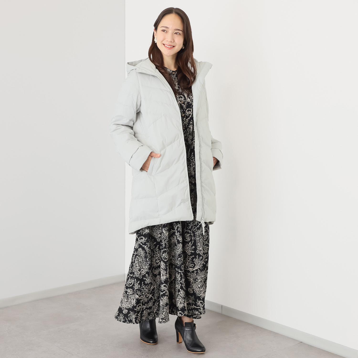 フィラ はっ水・防風 柔らかくしなやかな着心地 スペシャルダウンコート