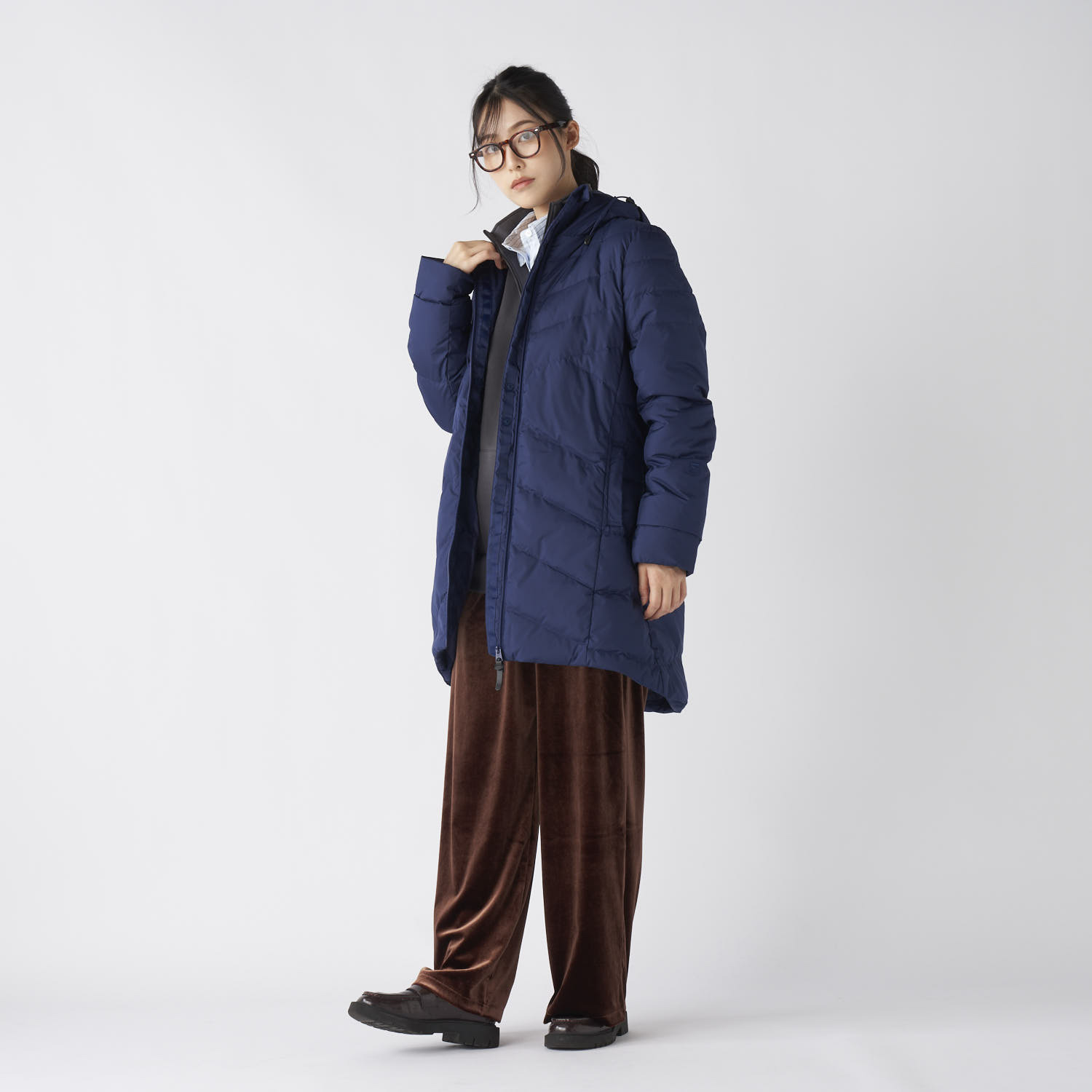 フィラ はっ水・防風 柔らかくしなやかな着心地 スペシャルダウンコート