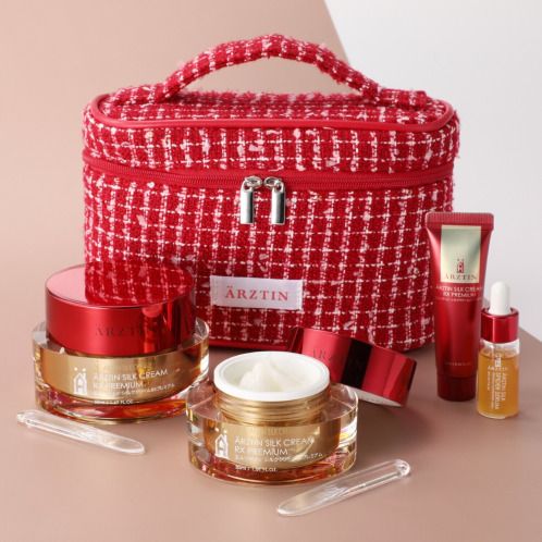 エルツティン 韓国大手美容サロン発 ハリのある 輝くようなツヤ肌へ導く シルククリームRX プレミアム 3個分特別セット エルツティン 韓国大手美容サロン発 ハリのある 輝くようなツヤ肌へ導く シルククリームRX プレミアム 3個分特別セット