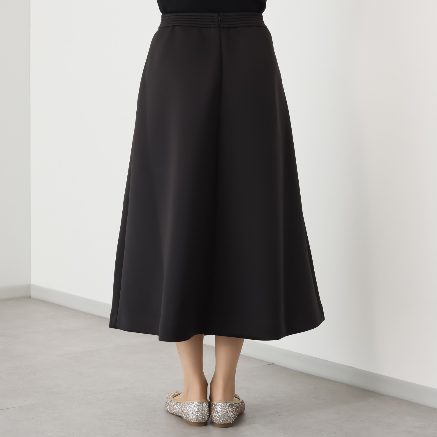 アットランティーヴァ アリア フレアースカート ＜無地＞