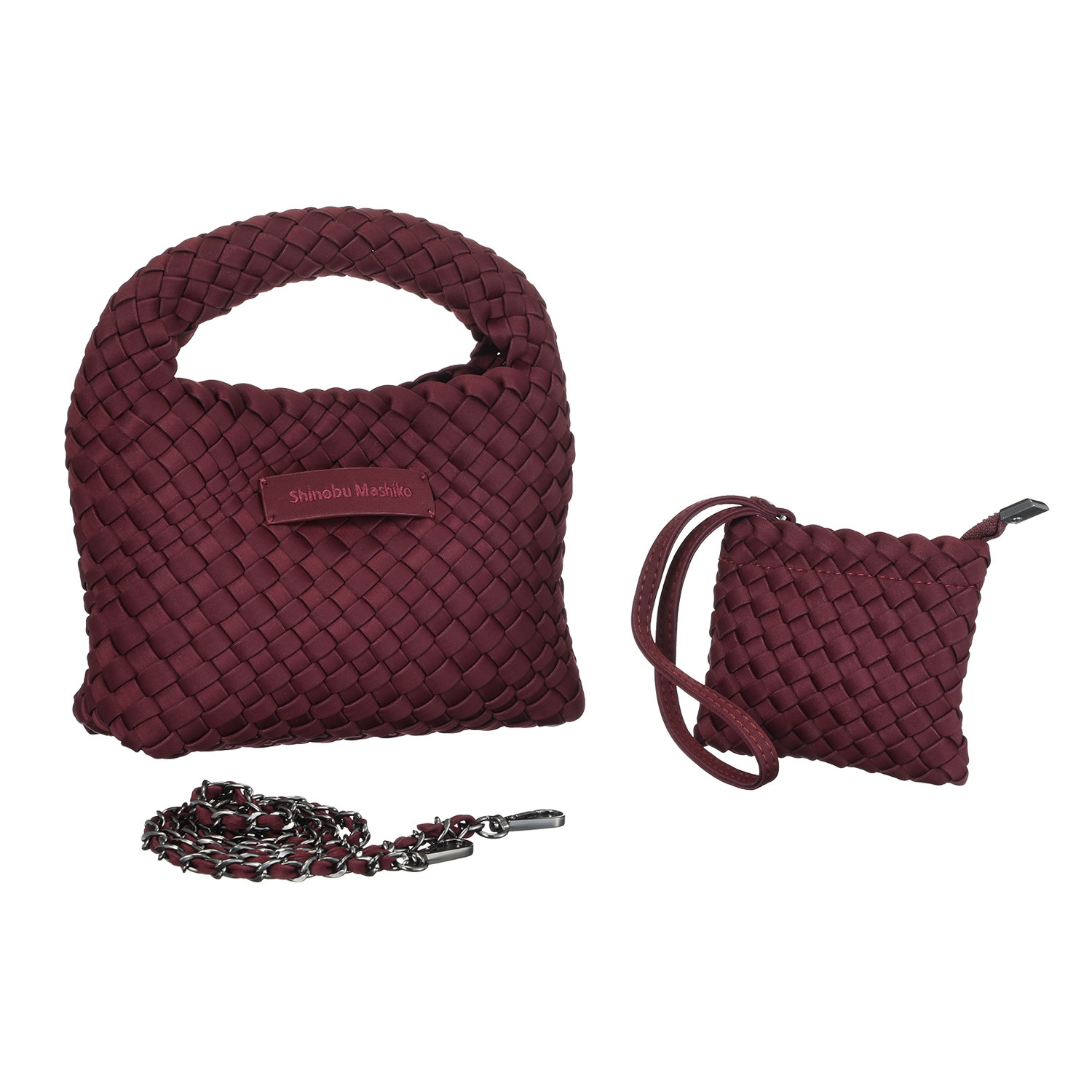 アットランティーヴァ アリア ポーチ付 メッシュミニバッグ