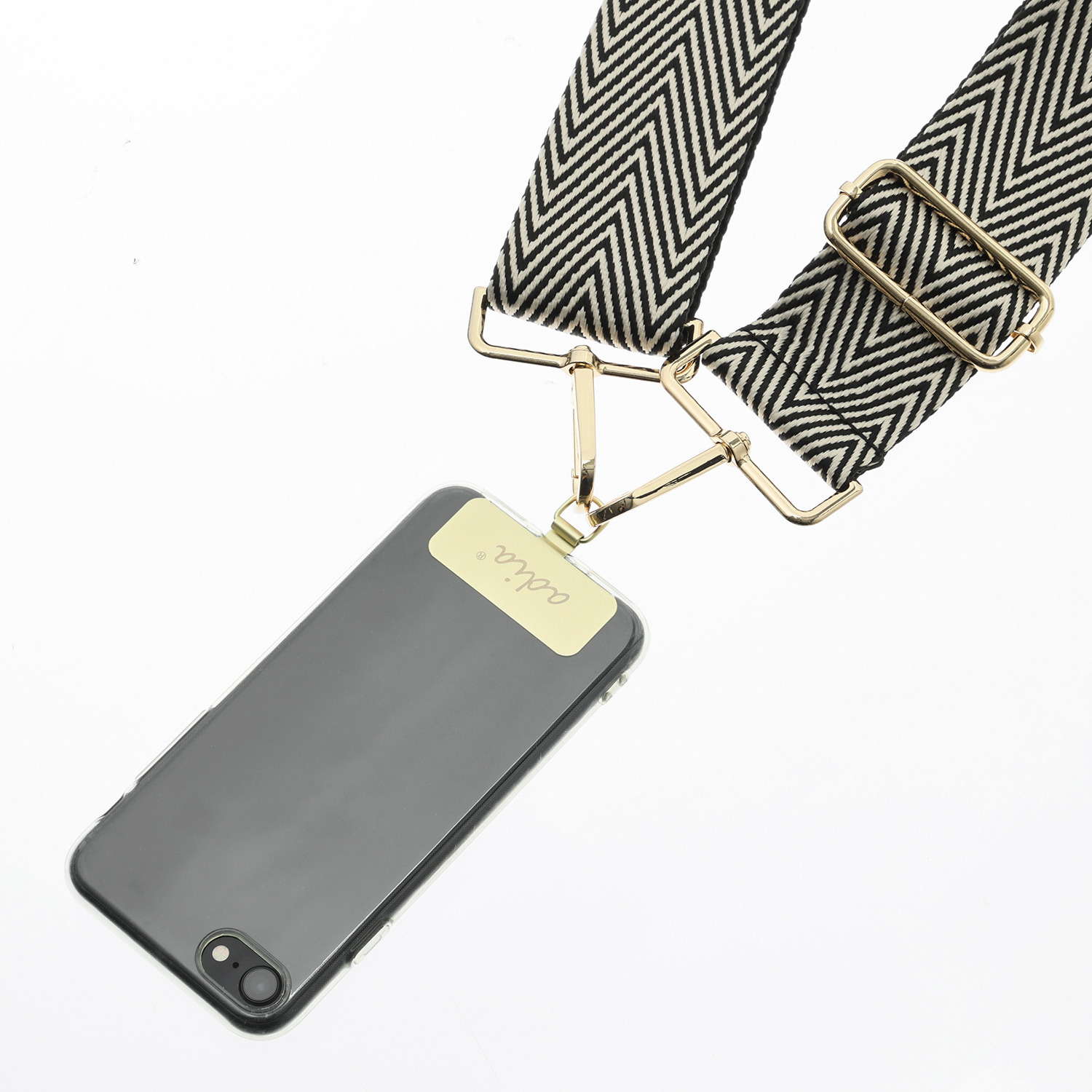 エイディア バッグやスマホが大変身！ マルチに使える ショルダーストラップ ２本セット