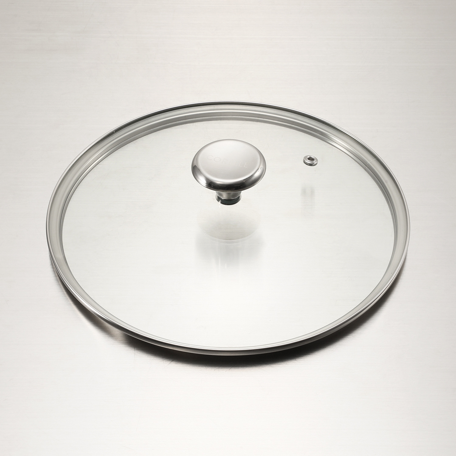 コーティング剤不使用の 革新的な次世代フライパン コレール ウォックパン 蓋付セット ＜２４ｃｍ＞