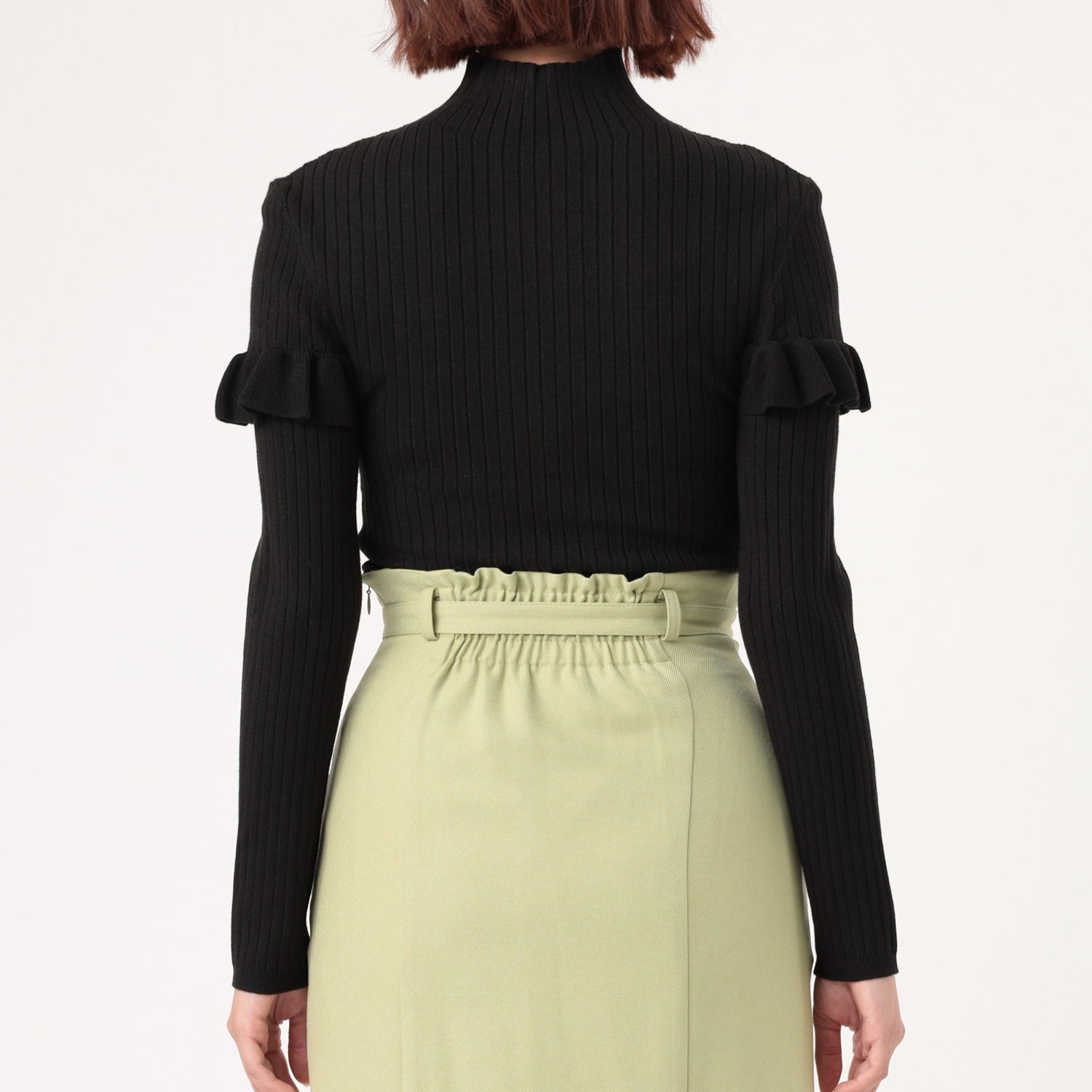 スタイル・ラヴィー 吸湿発熱 ハイネック ニットプルオーバー