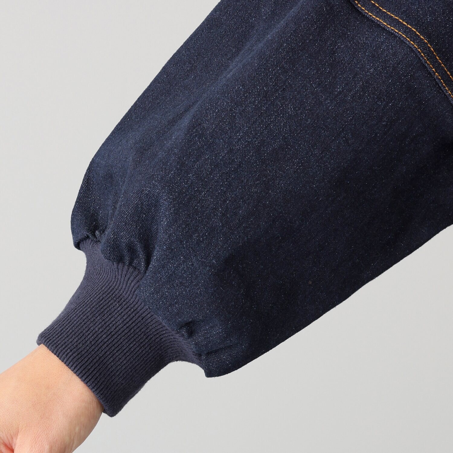 スタイル・ラヴィー 袖コンシャス デニムジャケット