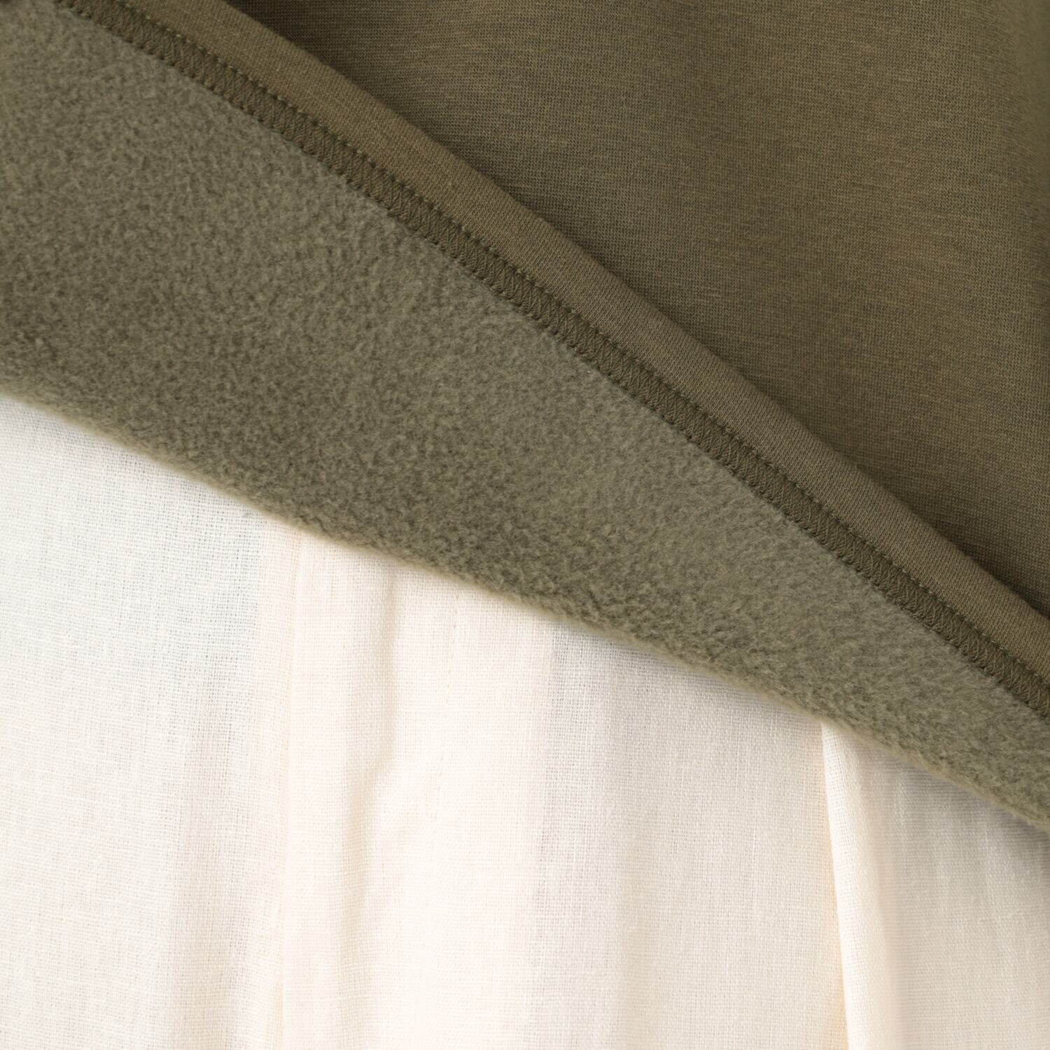 スタイル・ラヴィー フロッキーロゴ アクセント 裏ボアプルオーバー