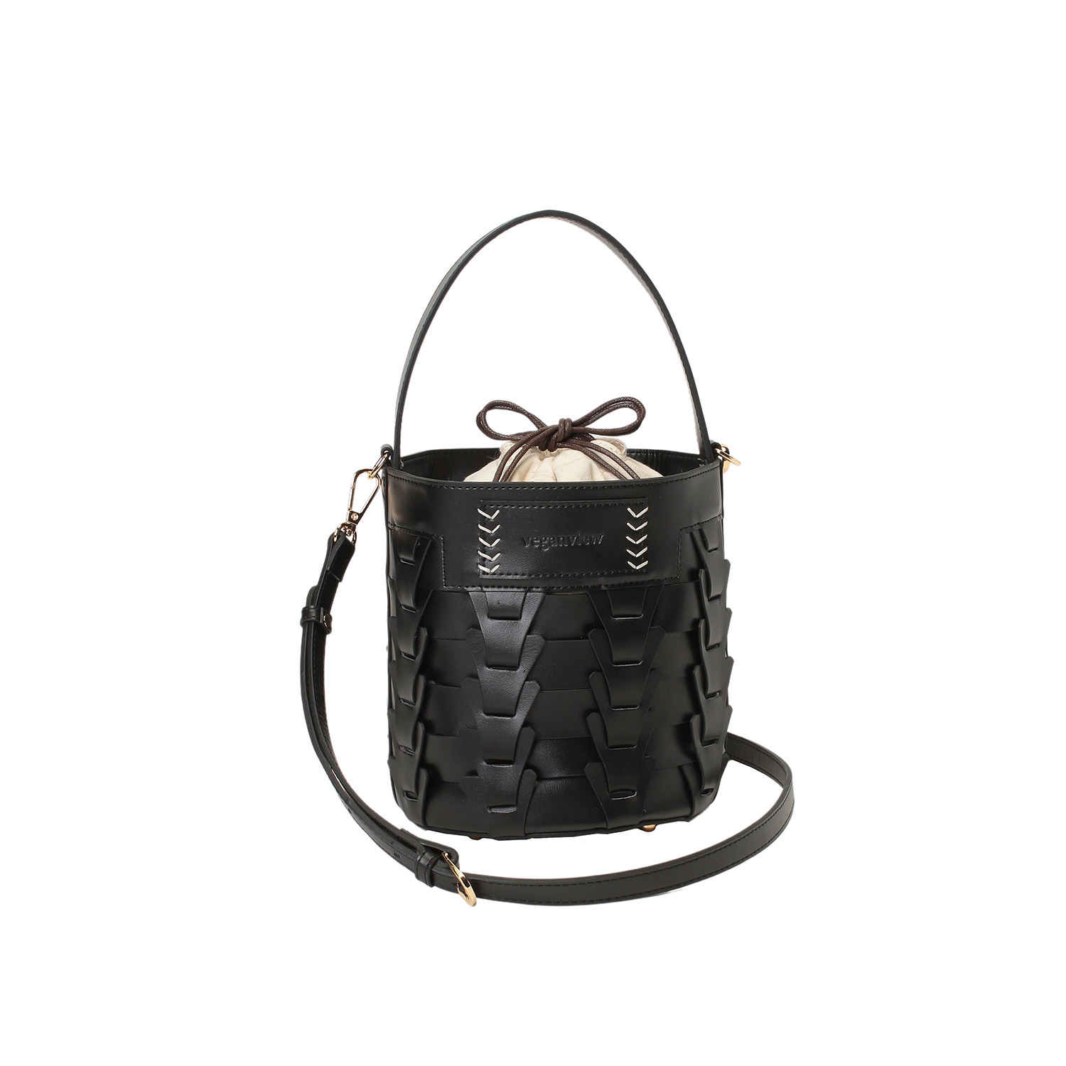 ヴィーガンヴュー Ｖメッシュ バケツ型 ２ウェイバッグ