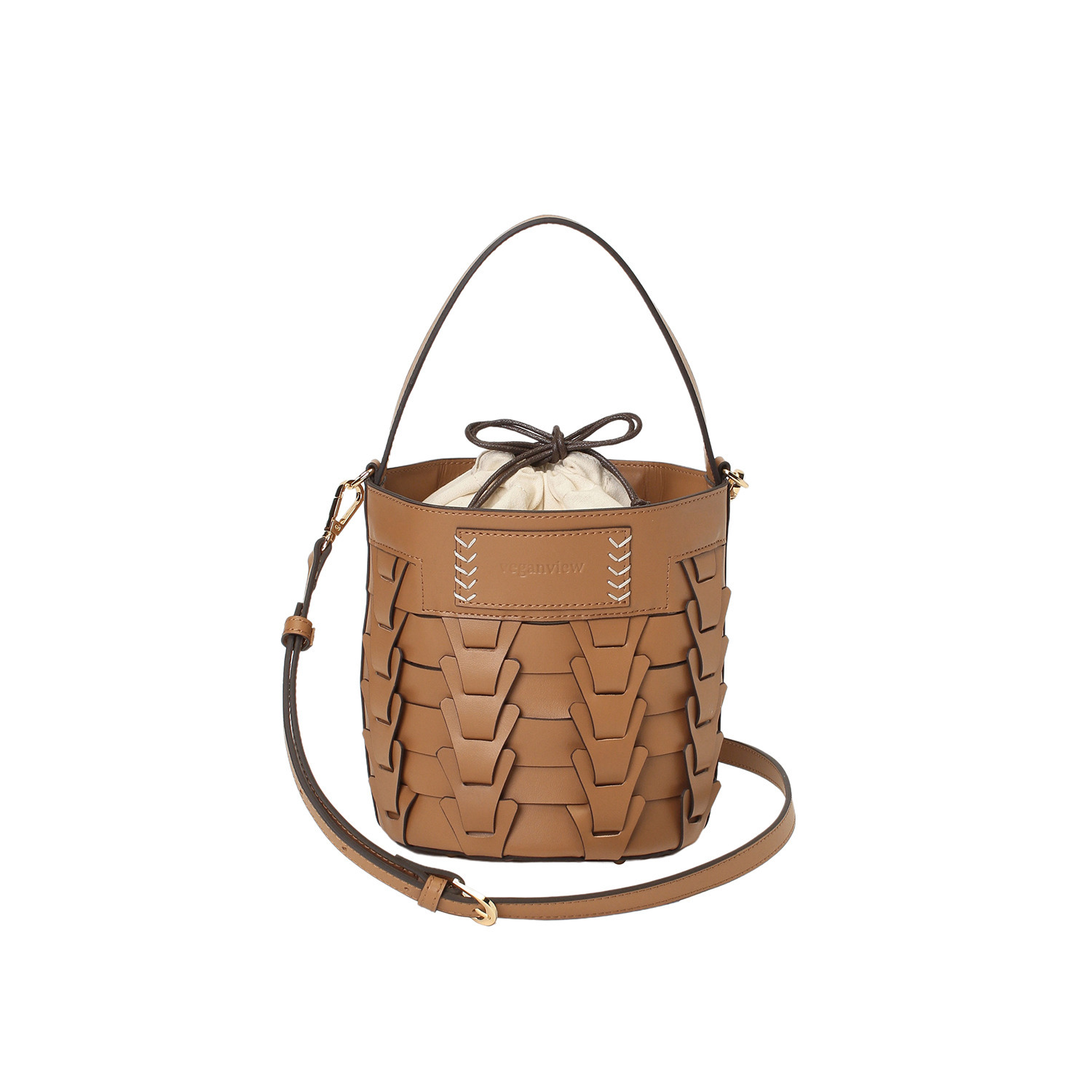 ヴィーガンヴュー Ｖメッシュ バケツ型 ２ウェイバッグ