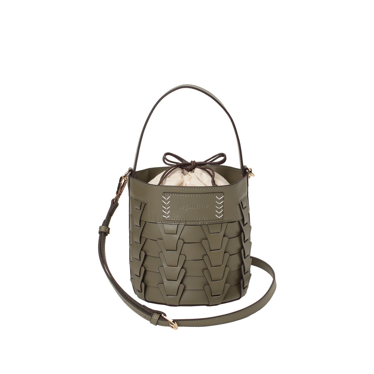 ヴィーガンヴュー Ｖメッシュ バケツ型 ２ウェイバッグ