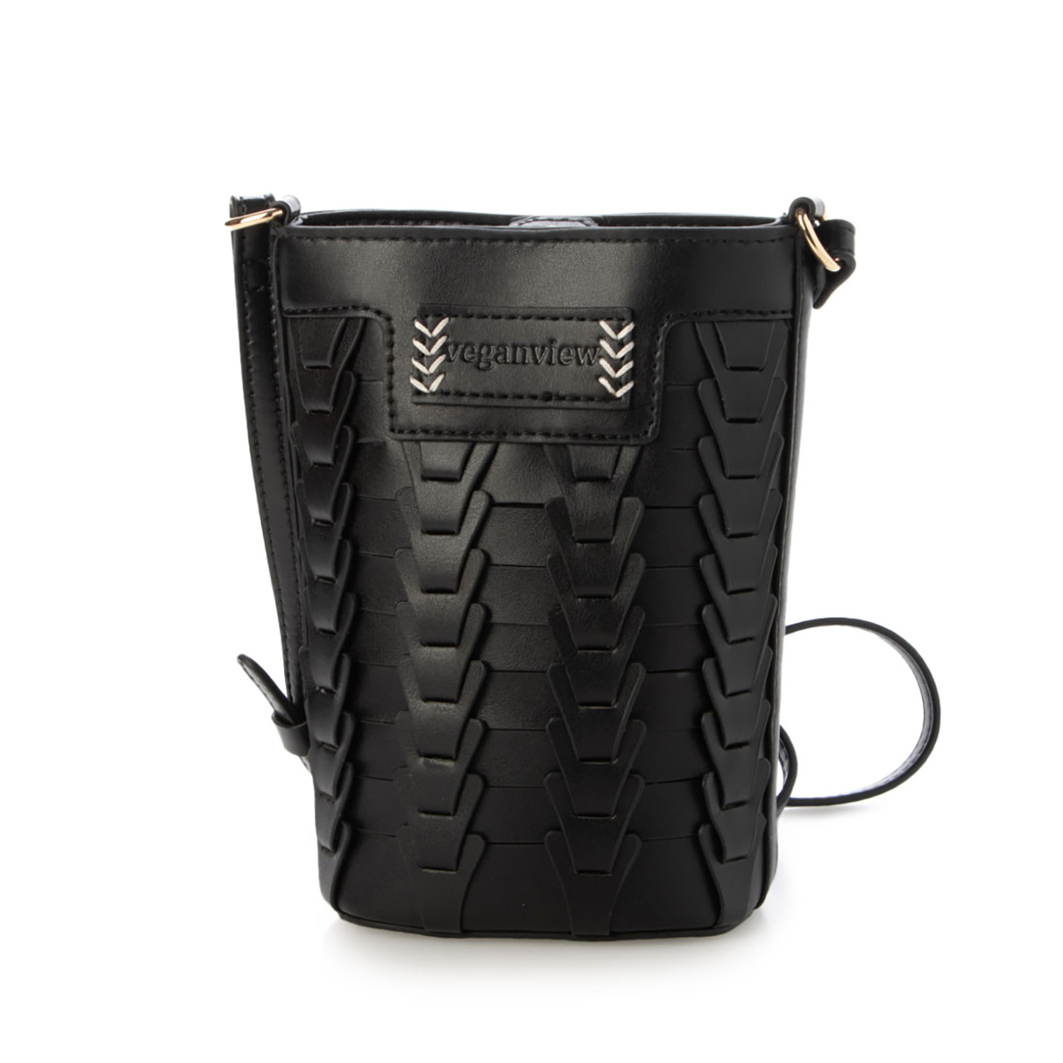 ヴィーガンヴュー Ｖメッシュ バケツ型 スマホポシェット