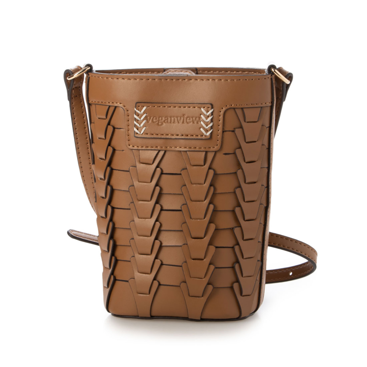 ヴィーガンヴュー Ｖメッシュ バケツ型 スマホポシェット