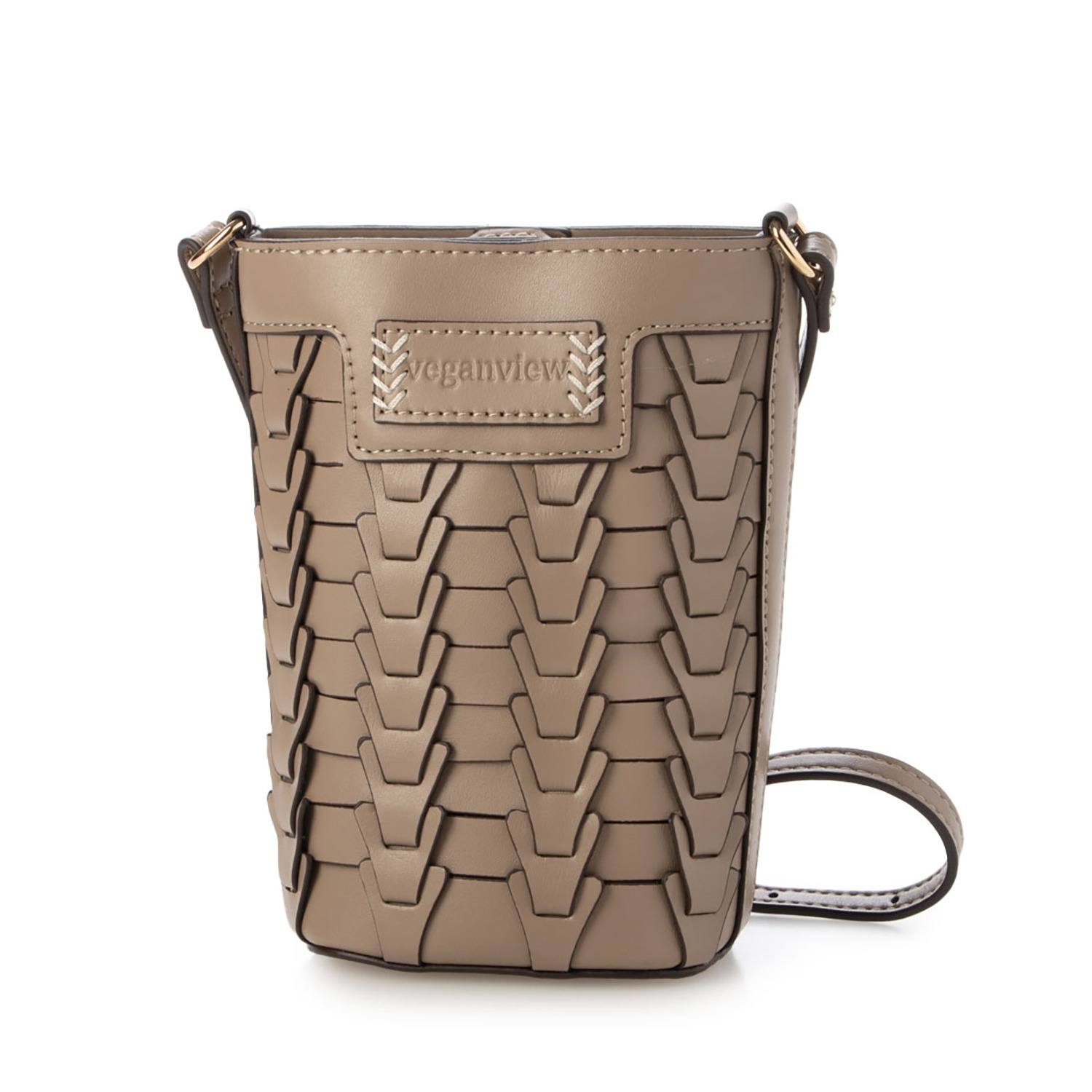ヴィーガンヴュー Ｖメッシュ バケツ型 スマホポシェット