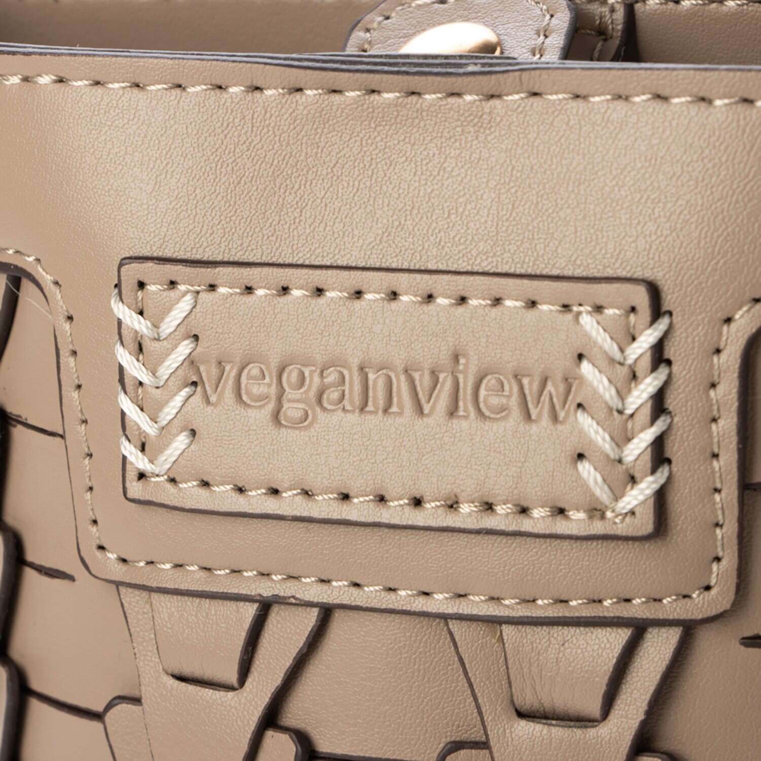 ヴィーガンヴュー Ｖメッシュ バケツ型 スマホポシェット