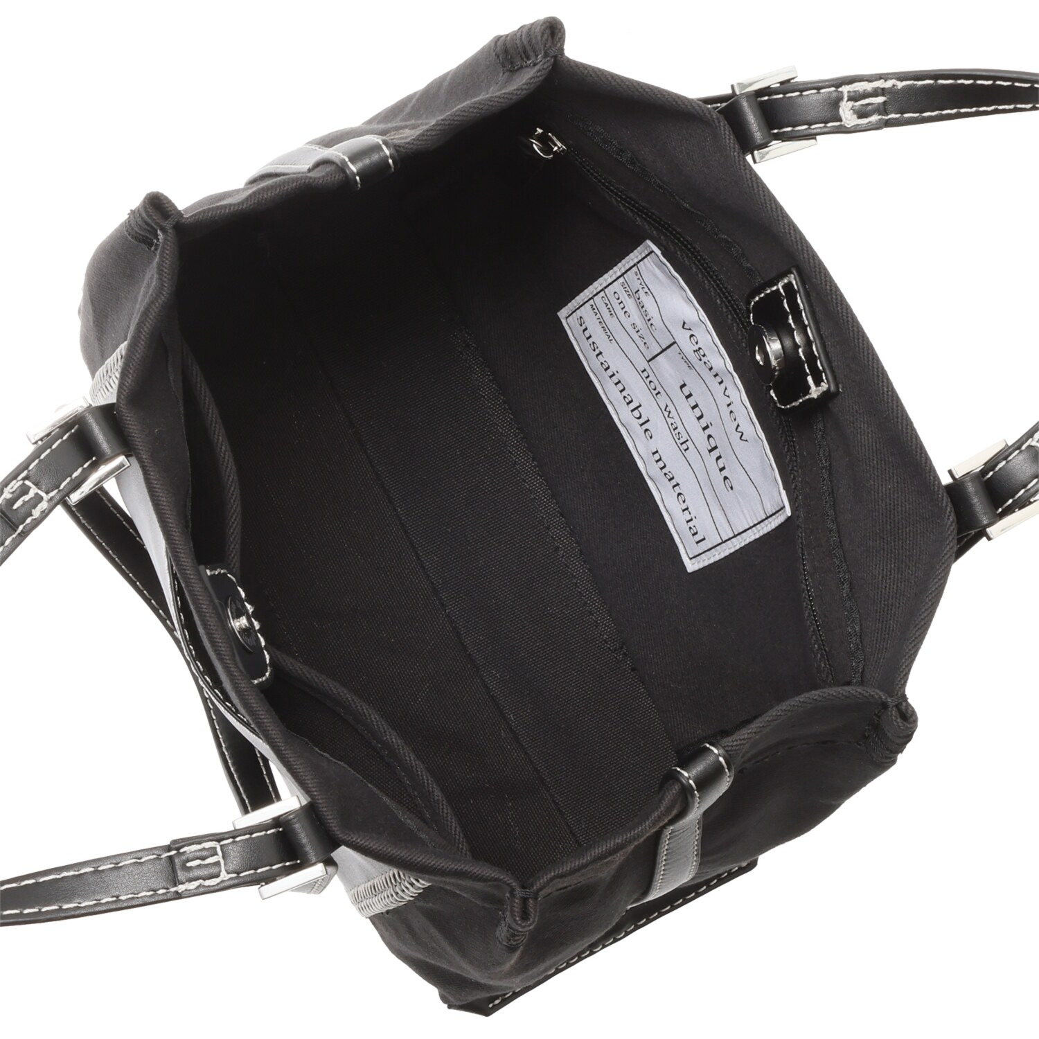 ヴィーガンヴュー キャンバス ミニトートバッグ