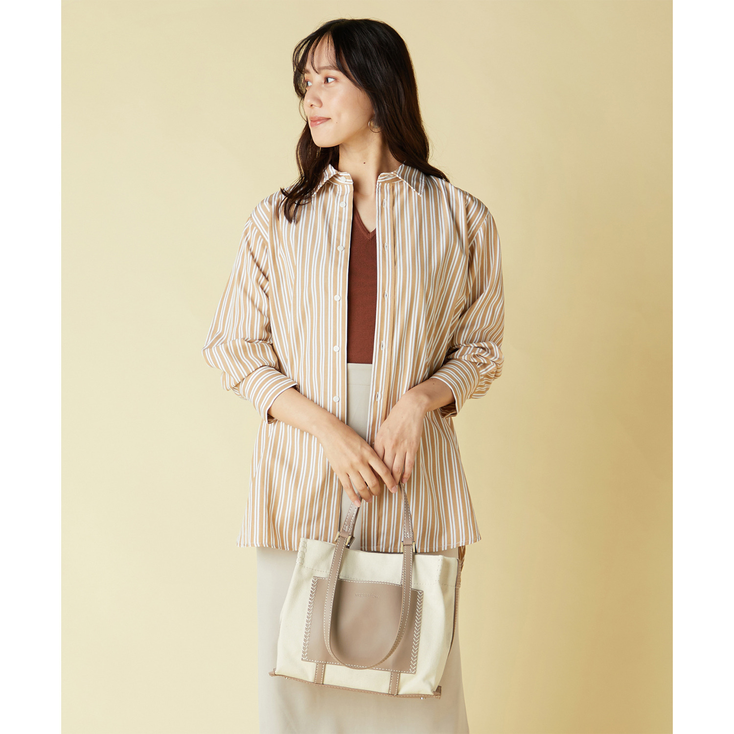 ヴィーガンヴュー キャンバス ミニトートバッグ