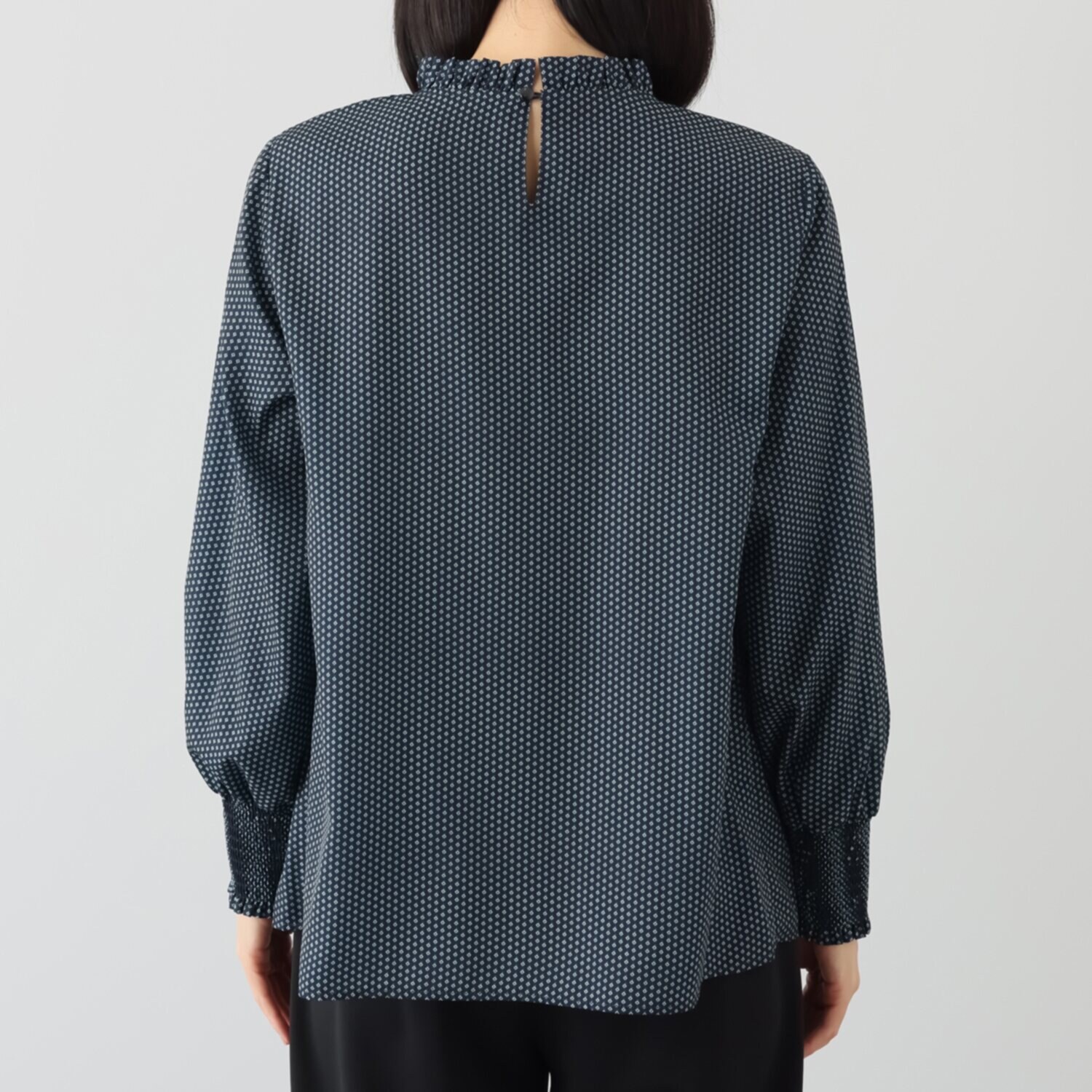 ダジュール プリーツデザインブラウス