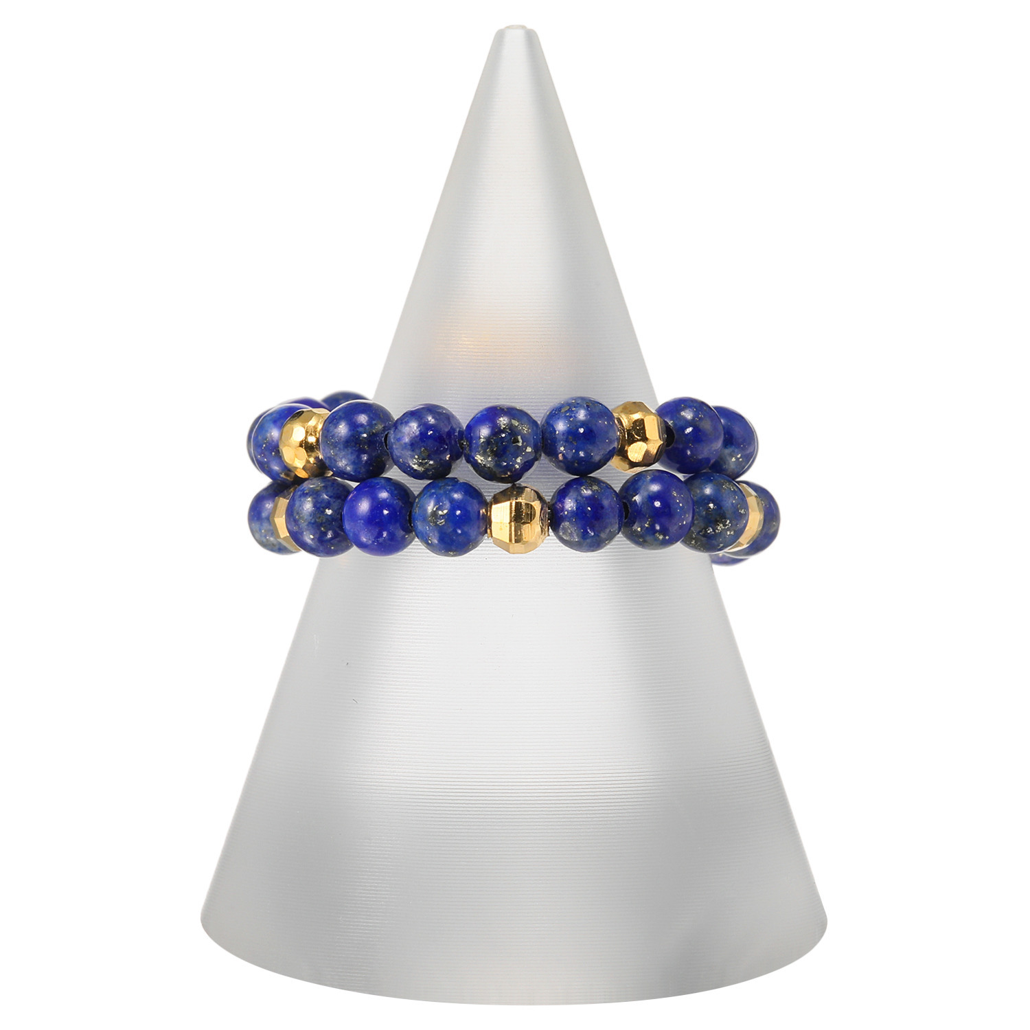 岩崎美智子コレクション ラピスラズリ ボールパーツアクセント フレキシブルリング