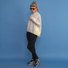 ヨーコモリモト モードを日常に取り入れる バイカラーデザイン ハイネックプルオーバー