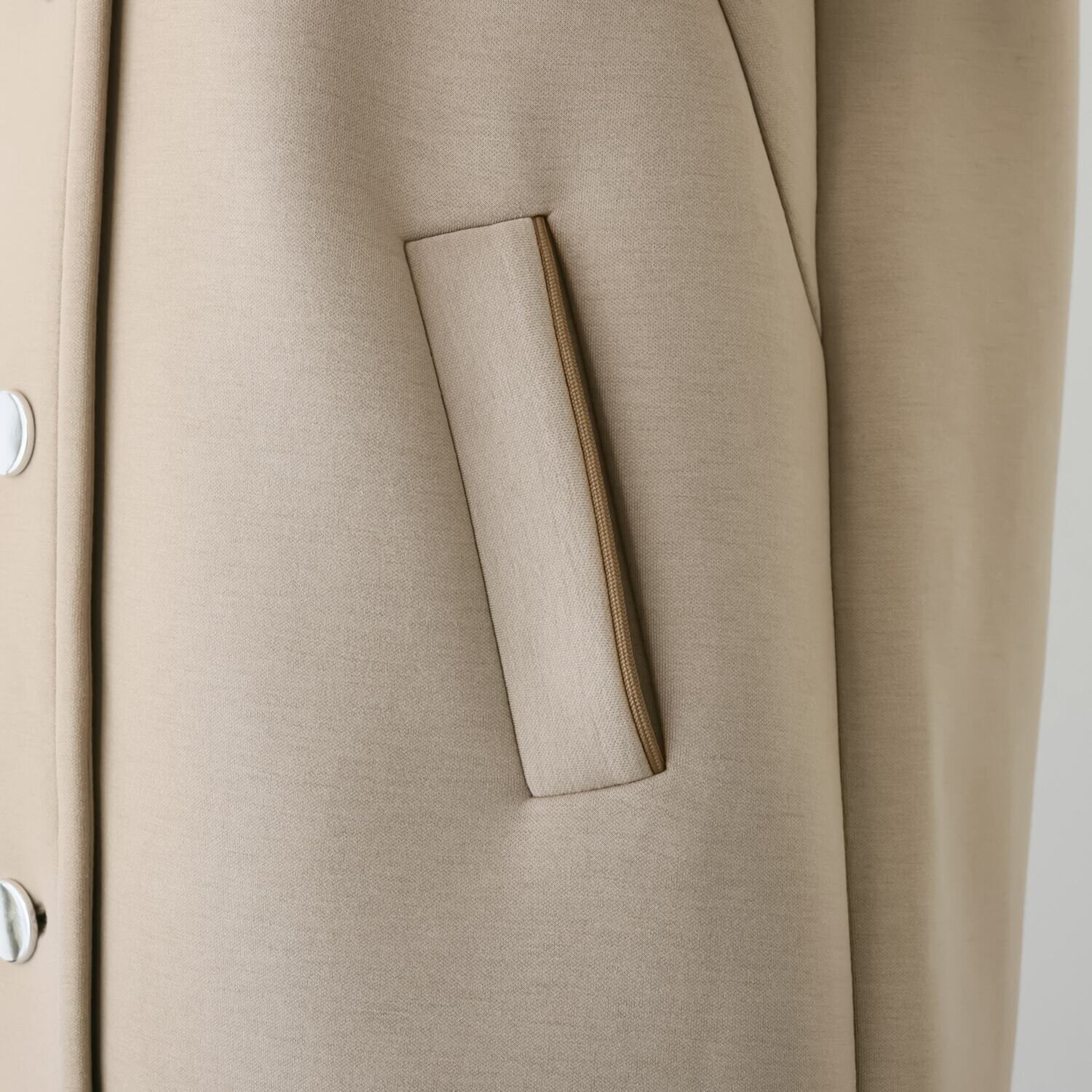 アンリック　オー　ブルー ソフトダンボール スタイリッシュ ステンカラーコート